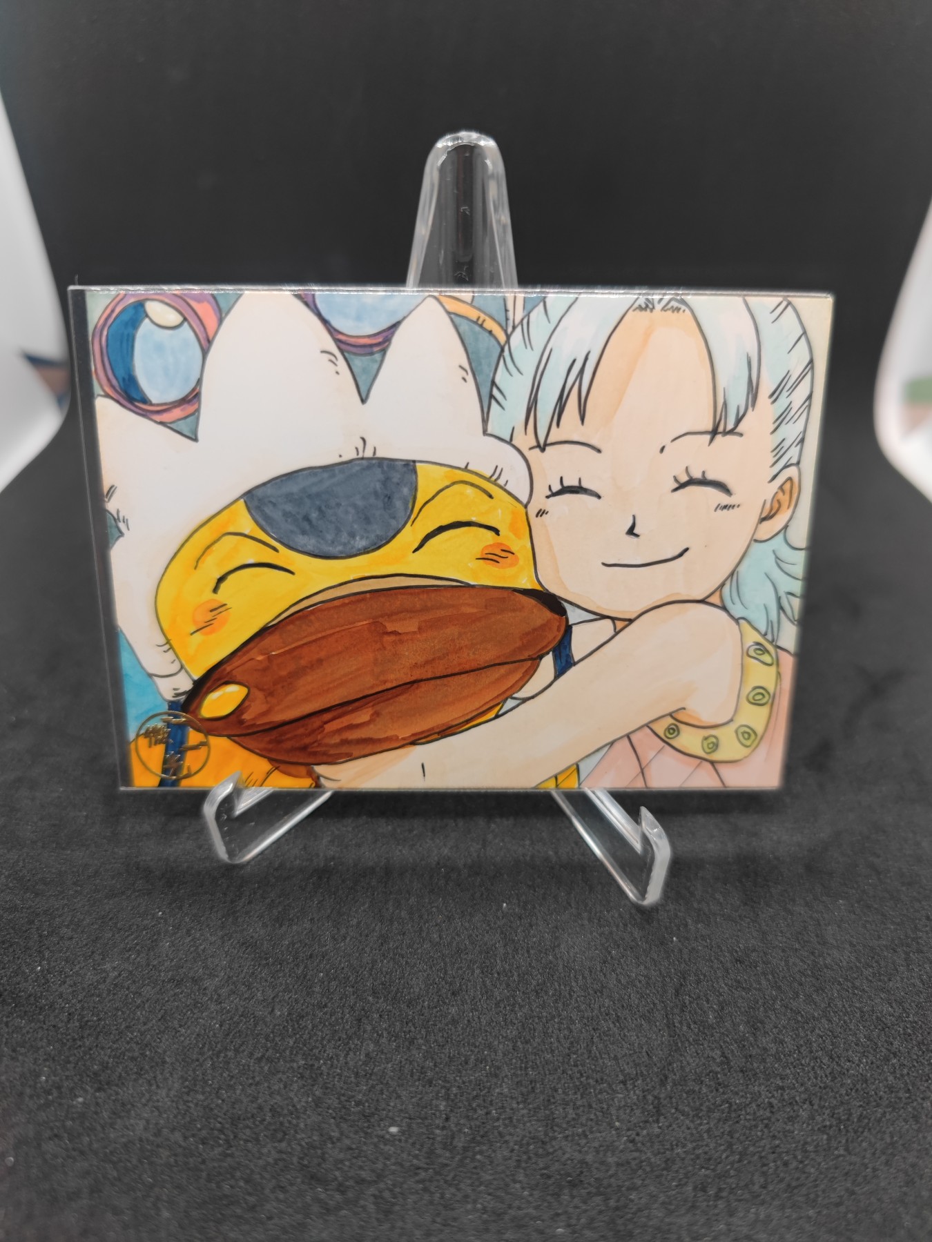 妖精的尾巴卡牌拍卖第十场(收拍品中) 微光手绘，画师:绘子