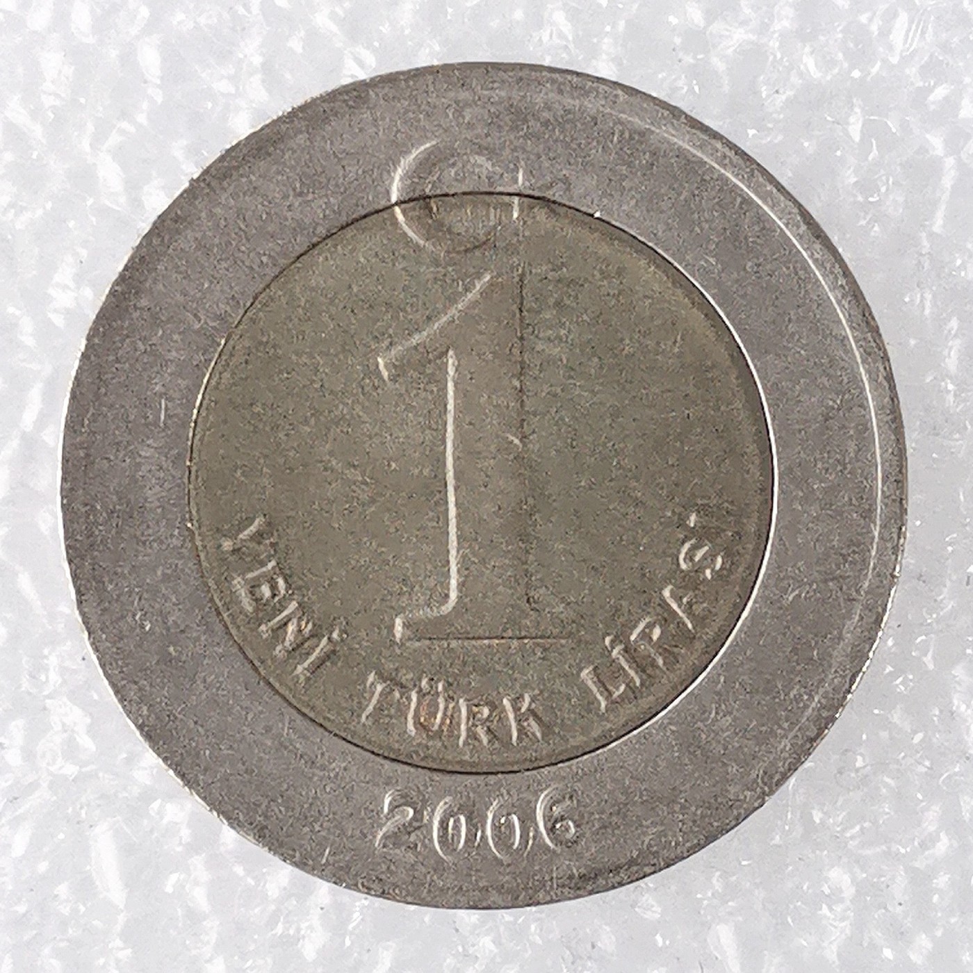 海外回流1元起拍小铺 各国钱币散币场 第7期 土耳其2006年1里拉双色币