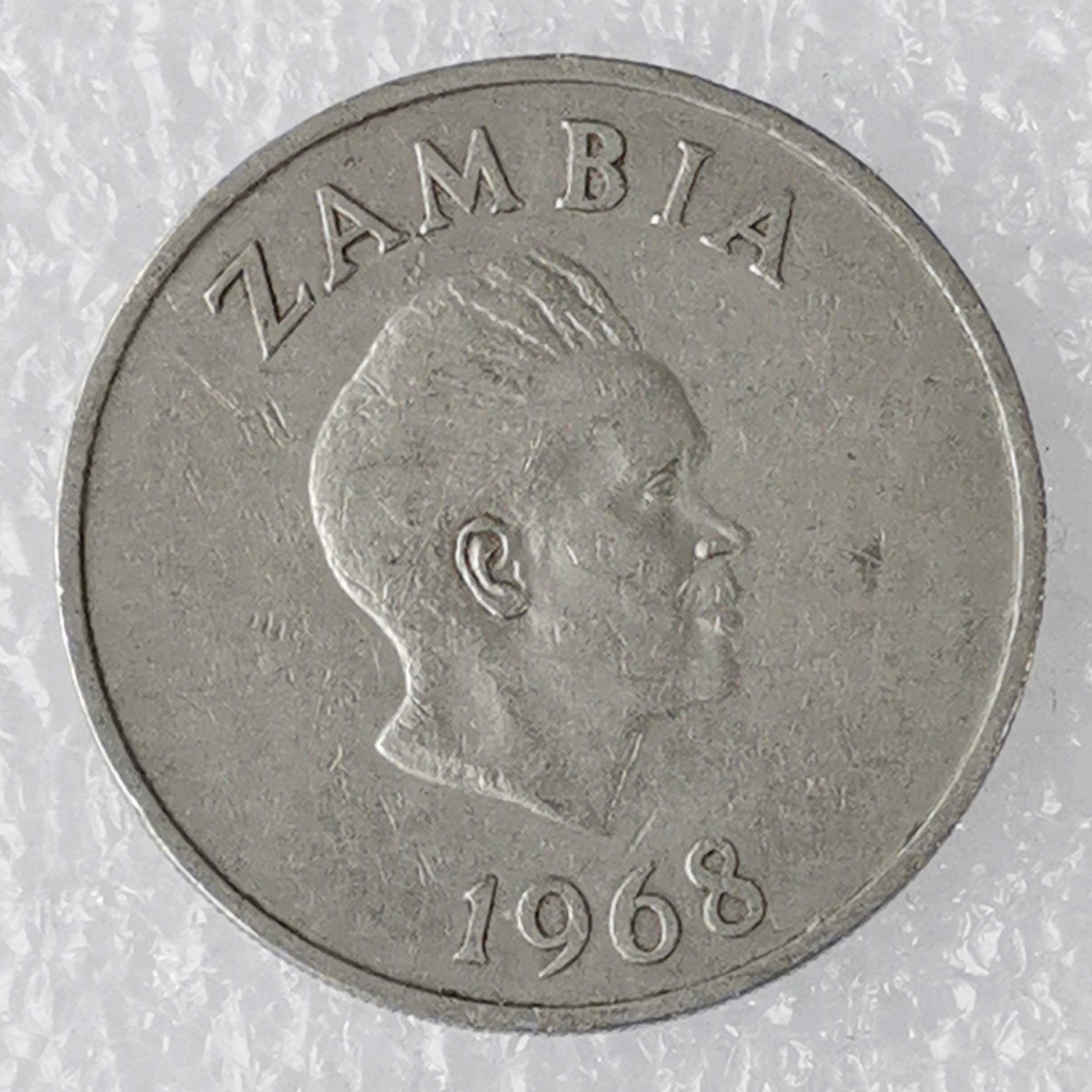 海外回流1元起拍小铺 各国钱币散币场 第7期 赞比亚1968年20恩韦
