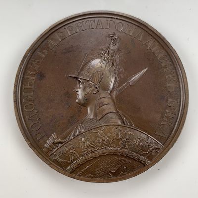 掌中浮雕-藏着的欧洲第010场 - 1813年卡茨巴赫战役胜利纪念章，65mm
