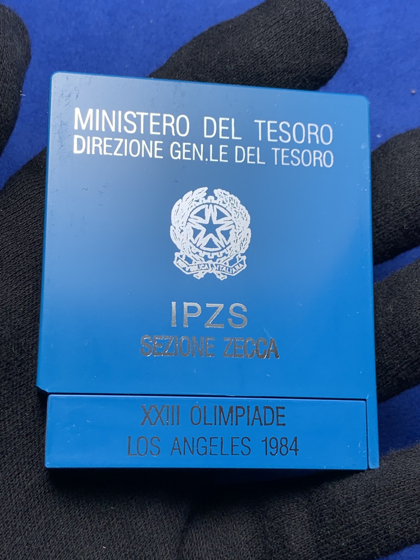 《竞宝斋》第238场-周日，周一，周二，周三 疯狂4连拍 (全场包邮) 意大利 1984年 三猛男 500里拉 银币