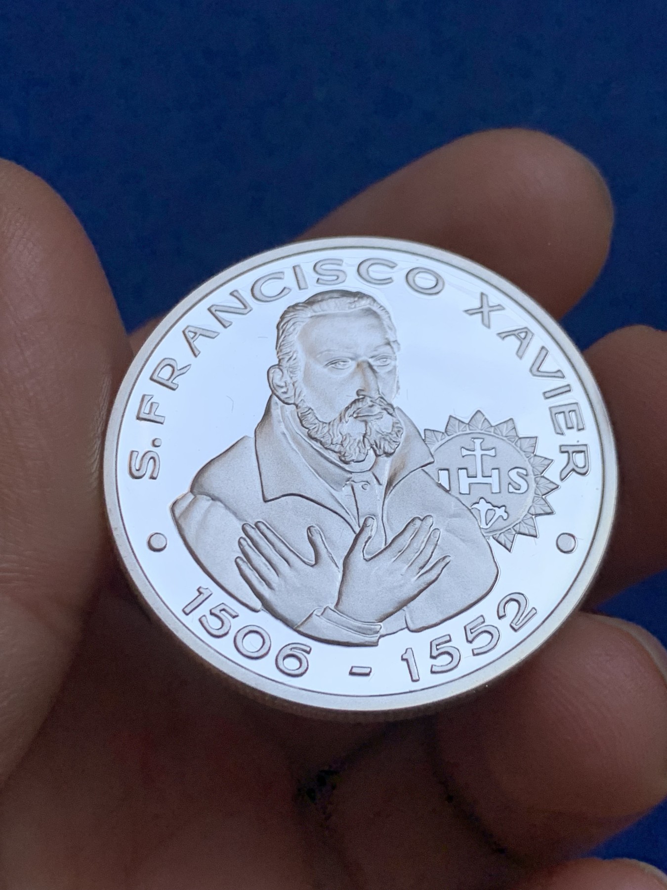 《竞宝斋》第238场-周日，周一，周二，周三 疯狂4连拍 (全场包邮) 葡萄牙1997年发现新大陆航海家系列200埃斯库多精制大银币  单枚26.5克 925银