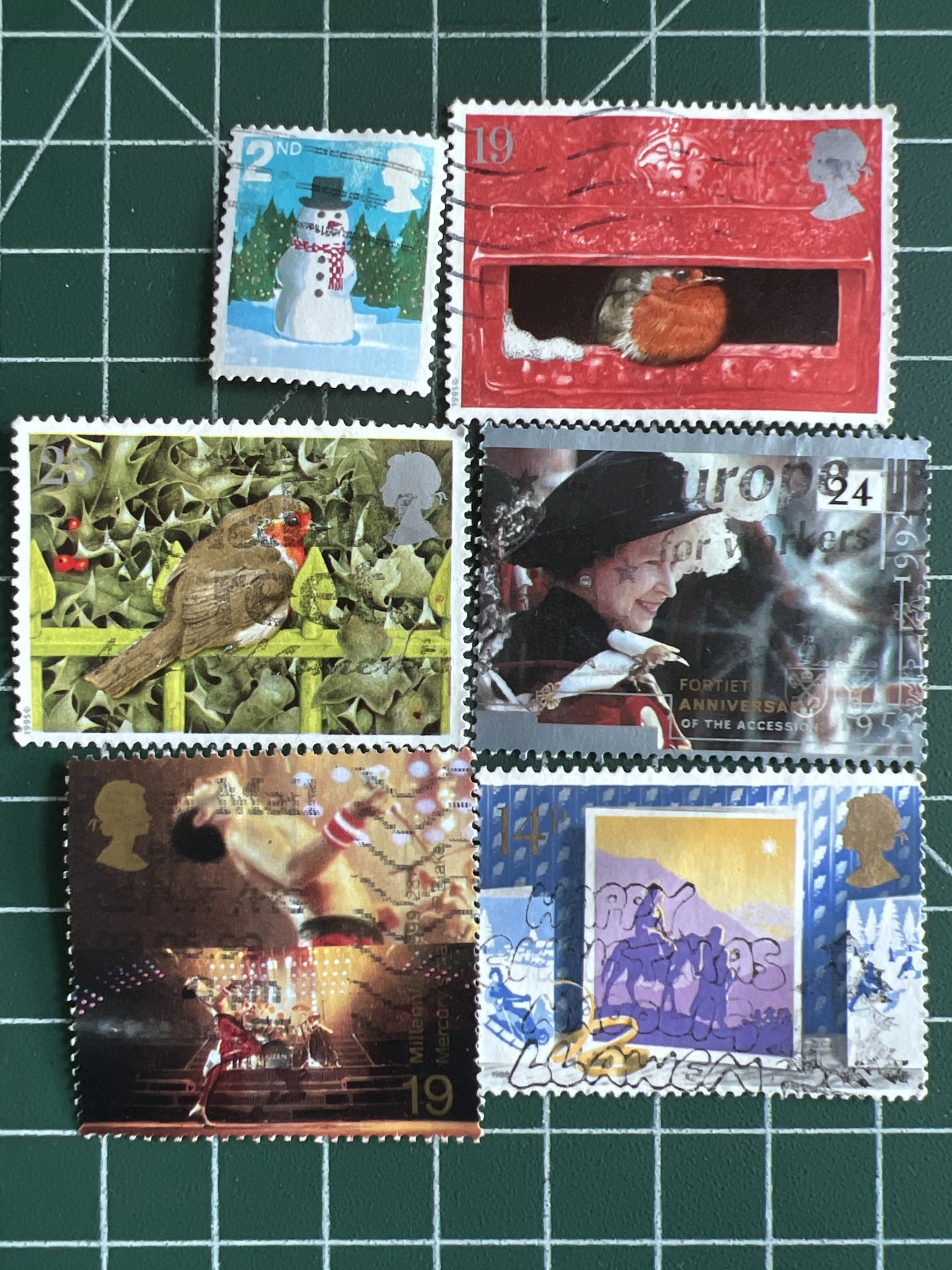 第517期 邮票专场 （无押金，捡漏，全场50包邮，偏远地区除外，接收代拍业务） 英国邮票6