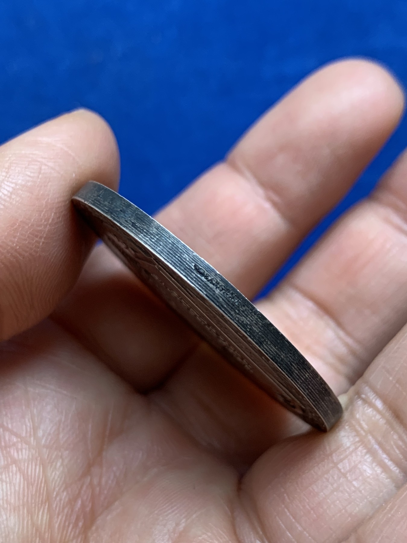 《竞宝斋》第238场-周日，周一，周二，周三 疯狂4连拍 (全场包邮) 法国19世纪初播种银章 37.07克 40.9mm