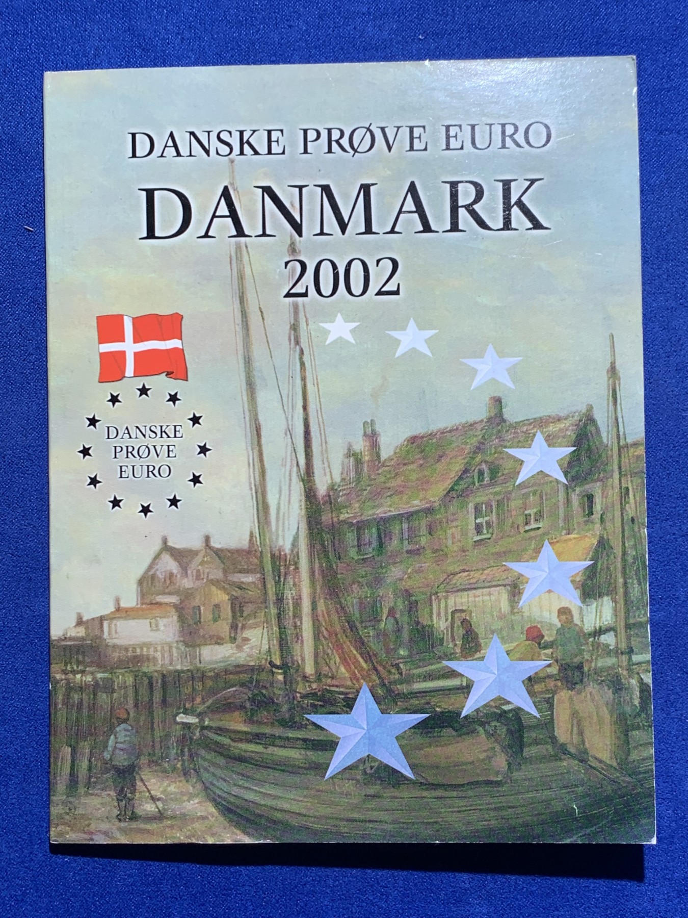 《竞宝斋》第238场-周日，周一，周二，周三 疯狂4连拍 (全场包邮) 丹麦 2002年欧元样币 仅铸造过样币，未发行过流通币 稀少