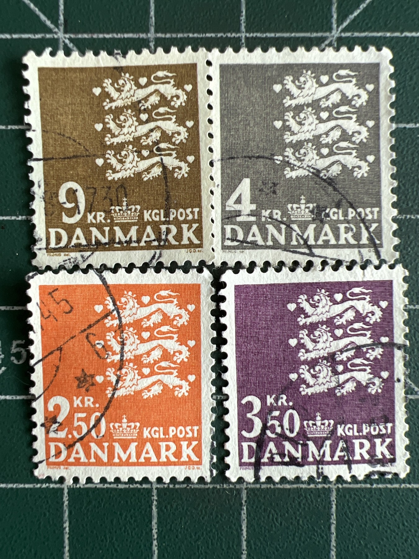 第516期  邮票专场 （无押金，捡漏，全场50包邮，偏远地区除外，接收代拍业务） 丹麦邮票