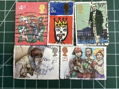 第582期 邮票、明信片专场 （无押金，捡漏，全场50包邮，偏远地区除外，接收代拍业务） - 英国邮票13