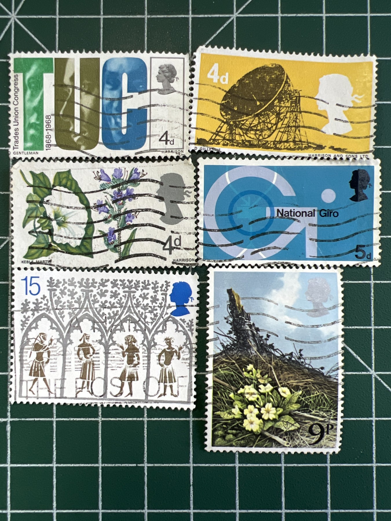 第552期 邮票、明信片专场 （无押金，捡漏，全场50包邮，偏远地区除外，接收代拍业务） 英国邮票16