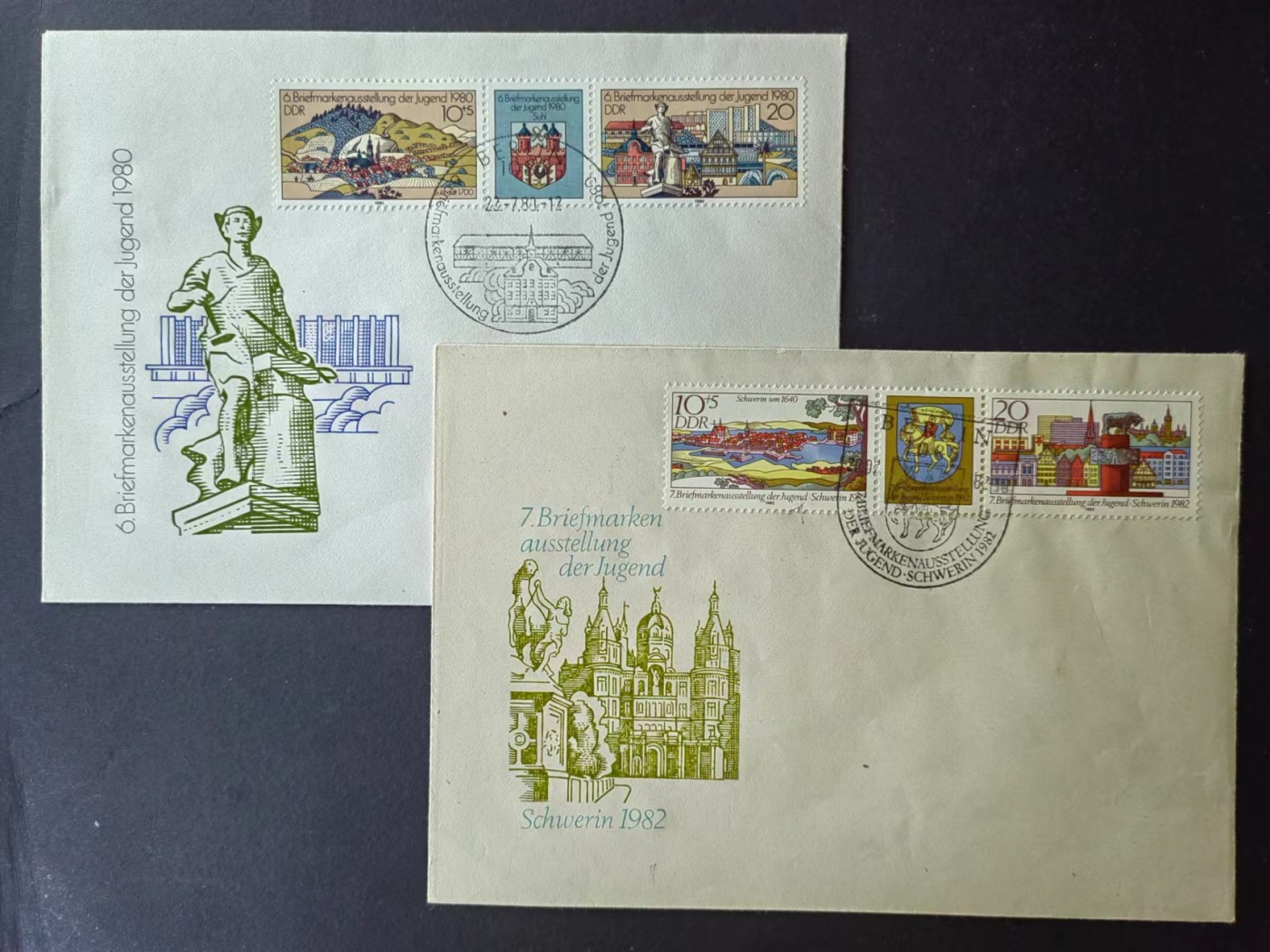 东德邮品✌（拍卖场）精品🔥专场 第④⑤场 东德 1982年 自然风光