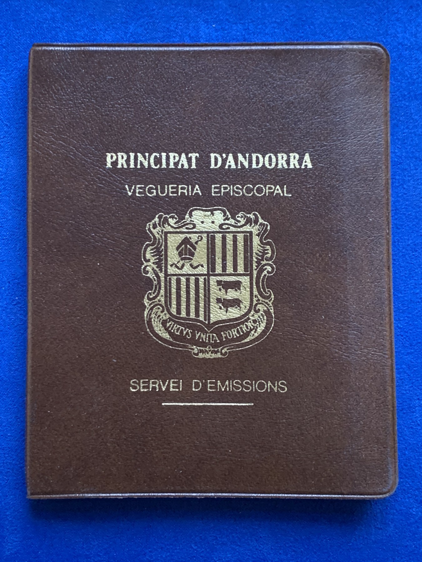 《竞宝斋》第238场-周日，周一，周二，周三 疯狂4连拍 (全场包邮) 安道尔 1986年 5第纳尔 原包装铜币