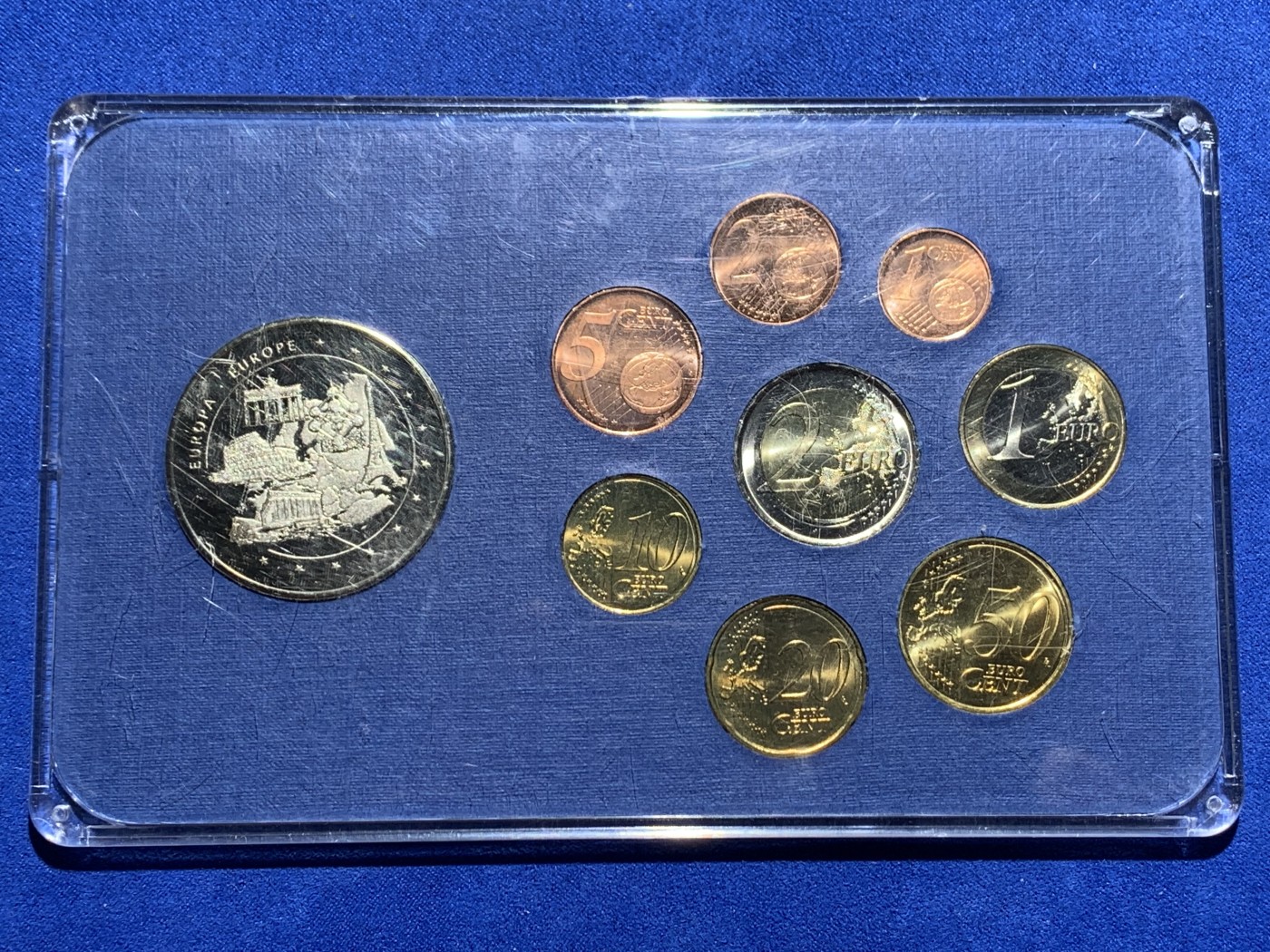 《竞宝斋》第238场-周日，周一，周二，周三 疯狂4连拍 (全场包邮) 西班牙 2013 欧元套币、