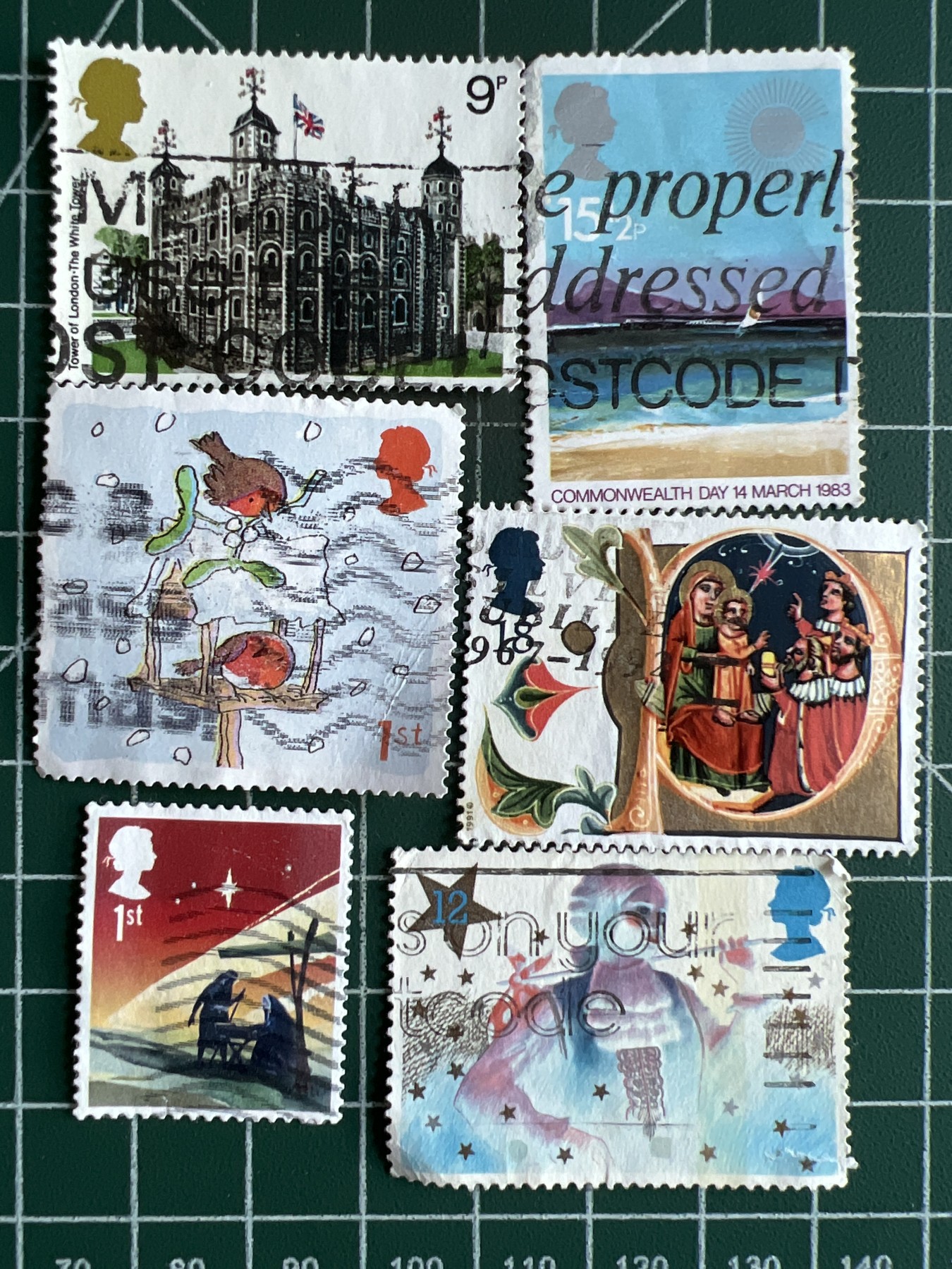 第517期 邮票专场 （无押金，捡漏，全场50包邮，偏远地区除外，接收代拍业务） 英国邮票10