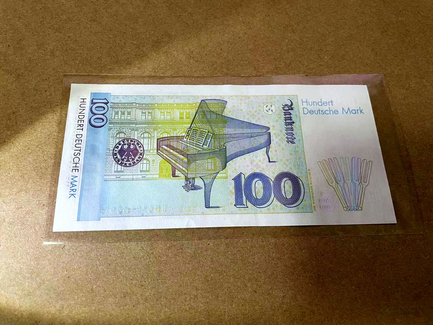 【Blue Auction】✨世界纸币精拍第425期【精】 德国 1996年100马克 克拉拉 AU品相 