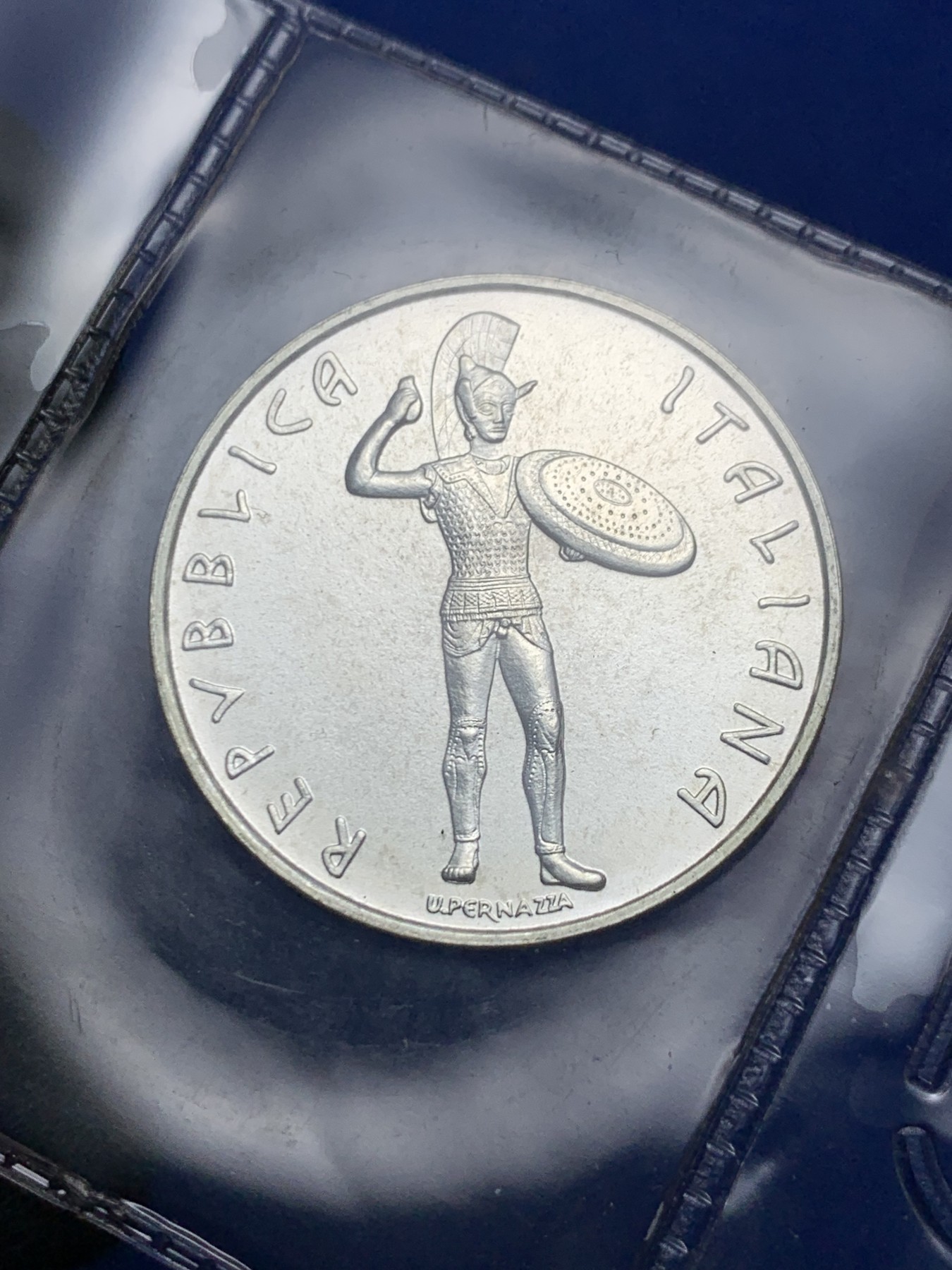 《竞宝斋》第238场-周日，周一，周二，周三 疯狂4连拍 (全场包邮) 意大利 1985年 伊特鲁里亚文化年 500里拉 银币