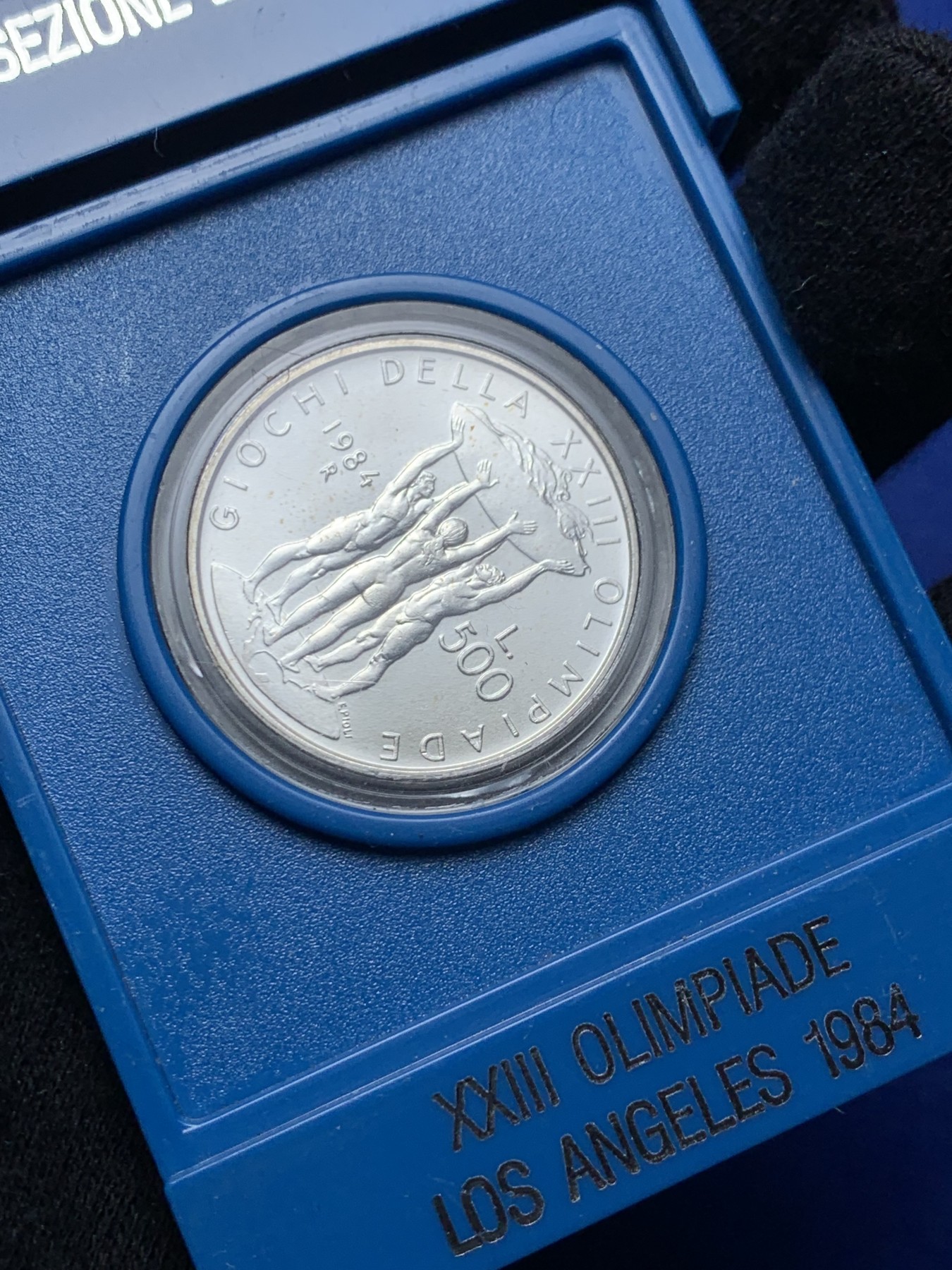 《竞宝斋》第238场-周日，周一，周二，周三 疯狂4连拍 (全场包邮) 意大利 1984年 三猛男 500里拉 银币