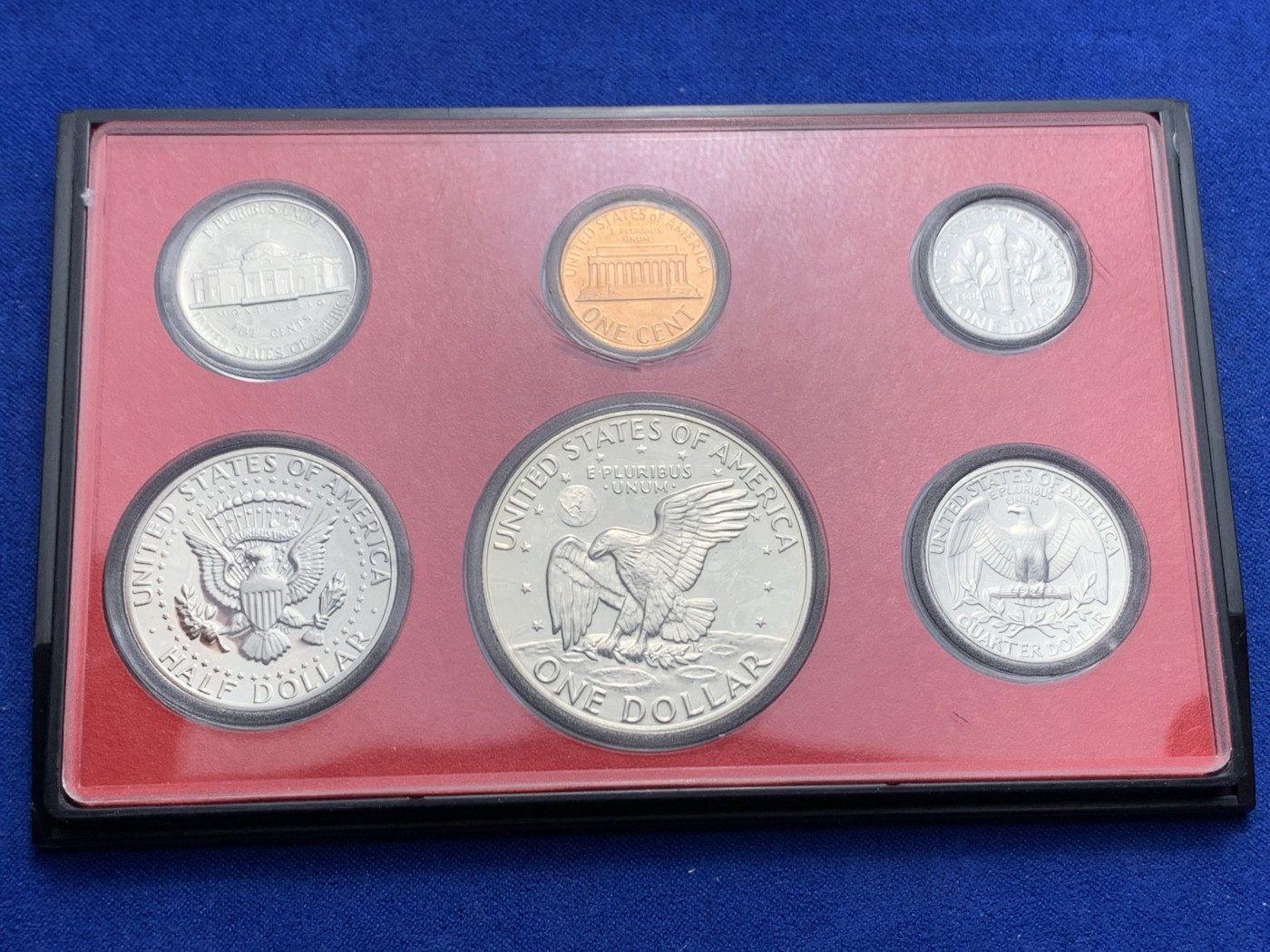 《竞宝斋》第238场-周日，周一，周二，周三 疯狂4连拍 (全场包邮) PROOF封装 美国 1978-S年六枚装精制套币