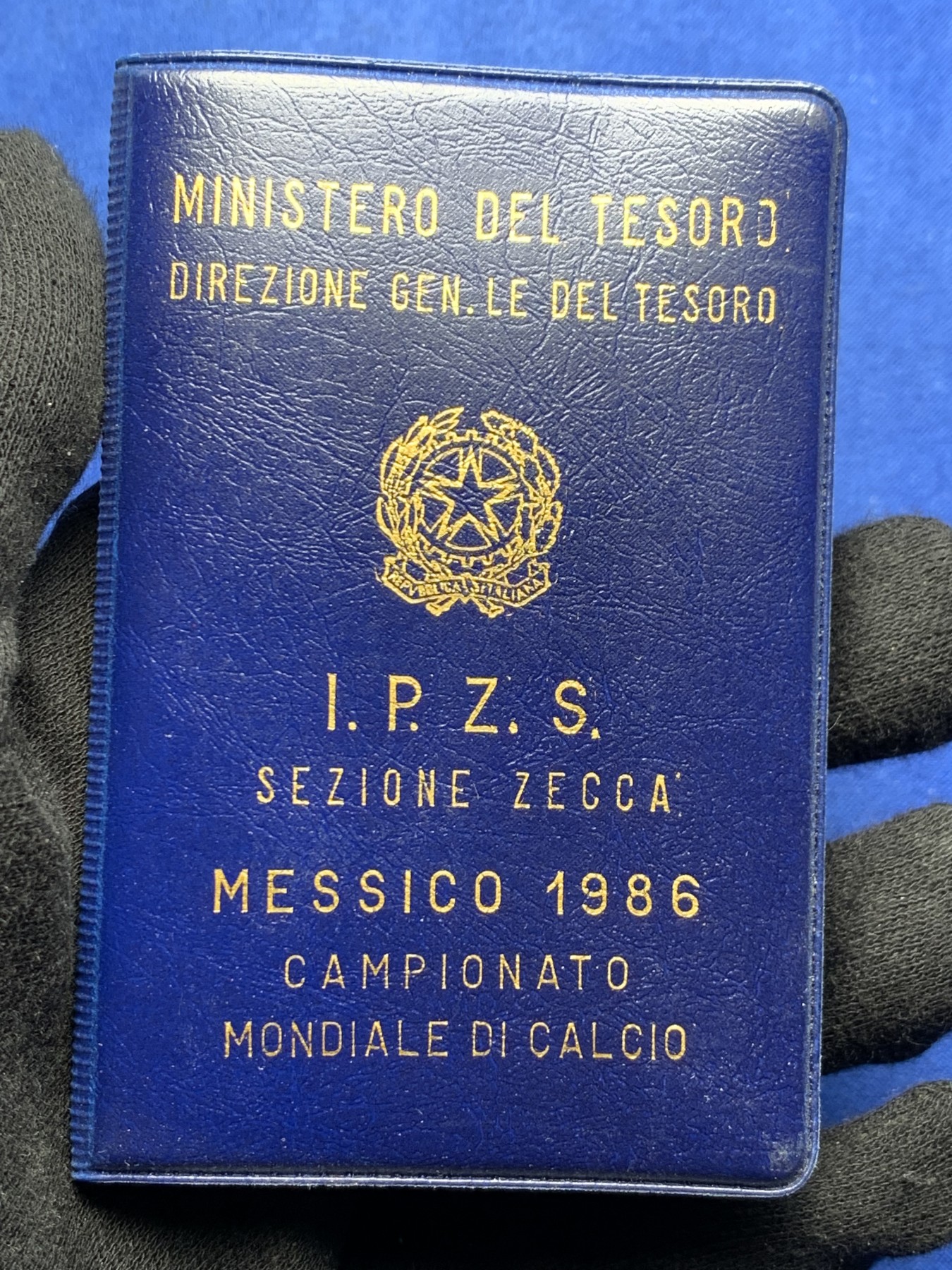 《竞宝斋》第238场-周日，周一，周二，周三 疯狂4连拍 (全场包邮) 封装 意大利1986年 世界杯纪念 500里拉银币