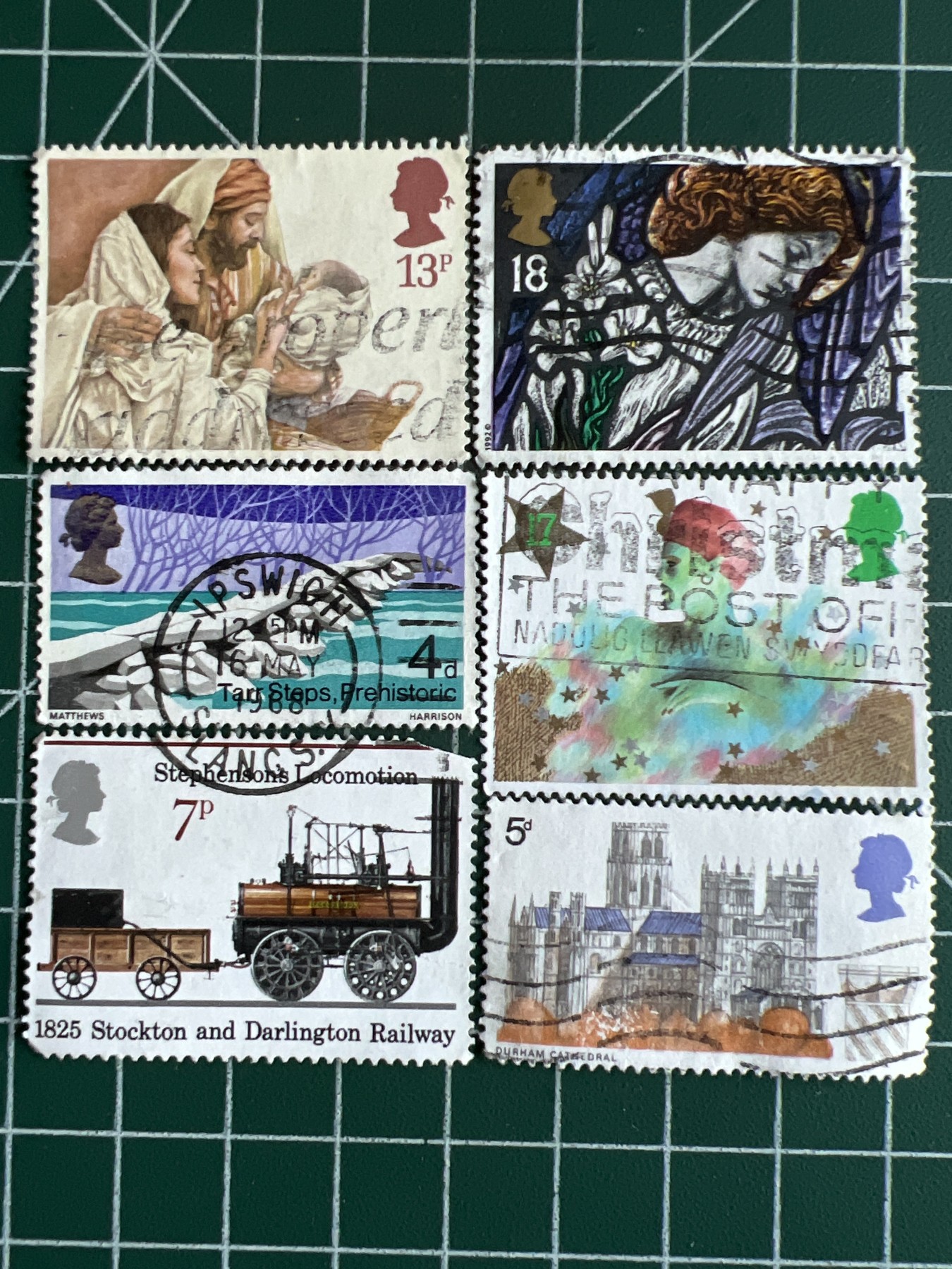 第552期 邮票、明信片专场 （无押金，捡漏，全场50包邮，偏远地区除外，接收代拍业务） 英国邮票7