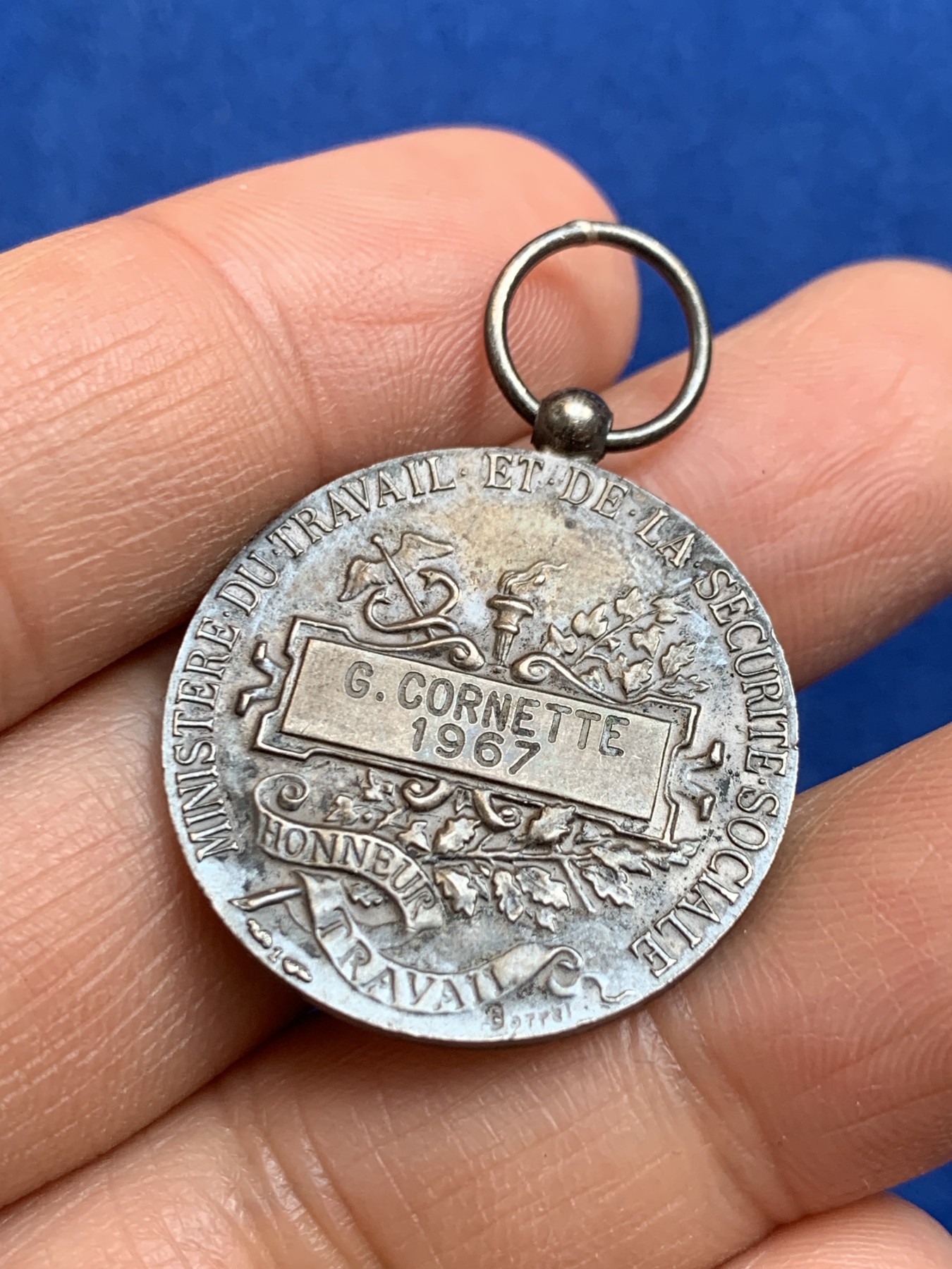 《竞宝斋》第238场-周日，周一，周二，周三 疯狂4连拍 (全场包邮) 法国1967年 女神 银章 9.77克 26.9mm