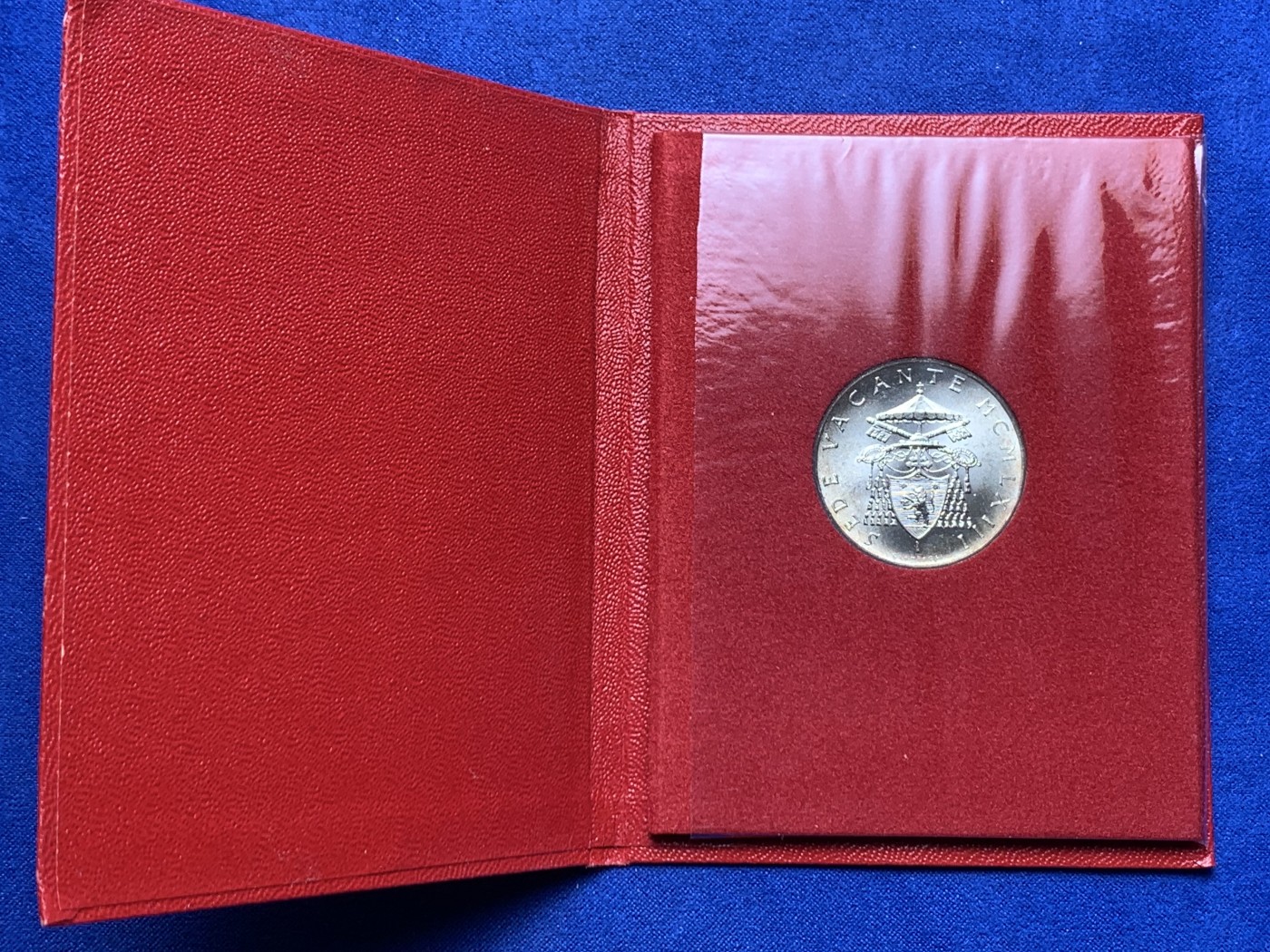 《竞宝斋》第238场-周日，周一，周二，周三 疯狂4连拍 (全场包邮) 原封 梵蒂冈1963年教皇缺位500里拉银币