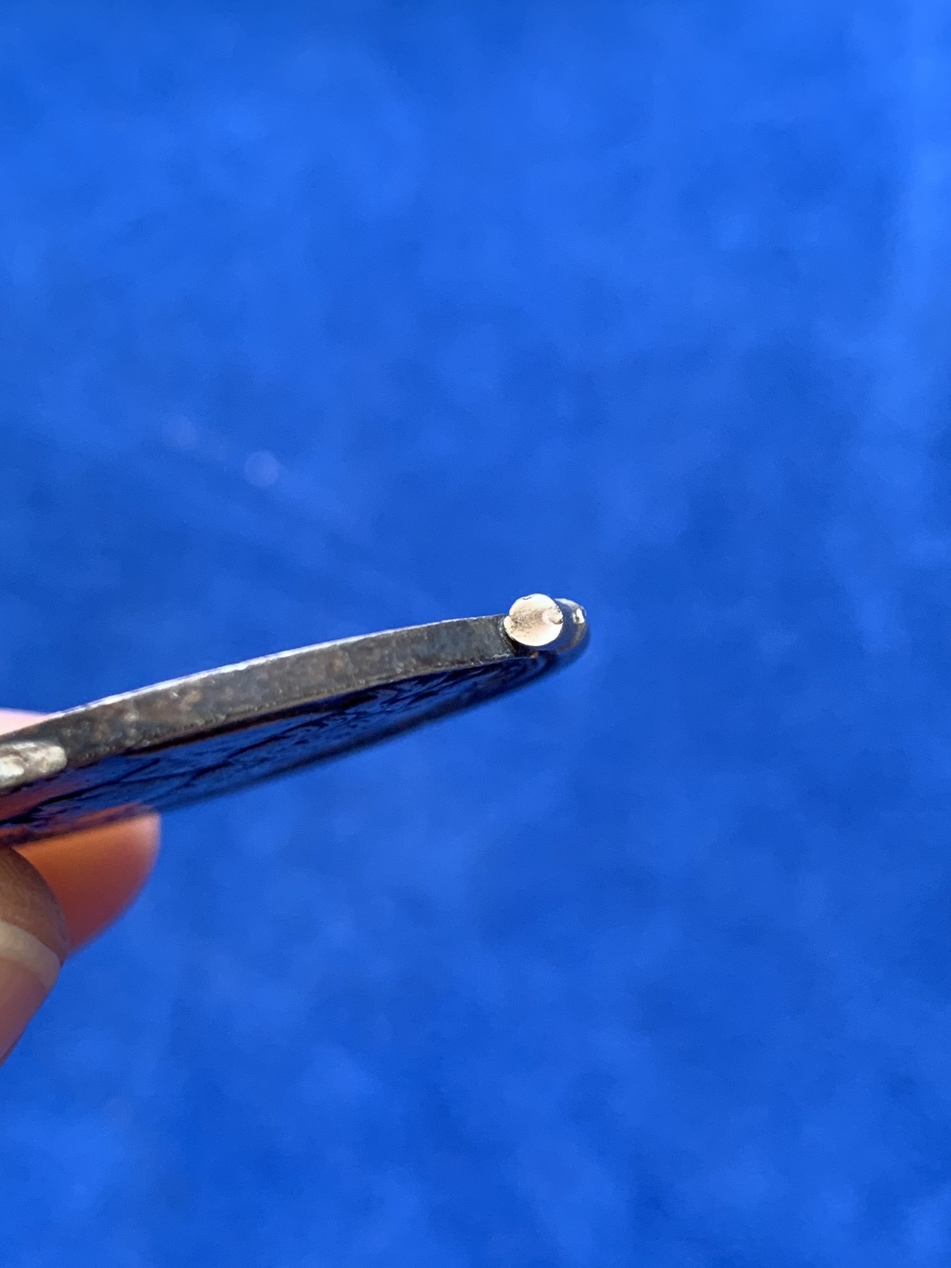 《竞宝斋》第238场-周日，周一，周二，周三 疯狂4连拍 (全场包邮) 法国 十七世纪 JETON 银章 做过吊坠 14.88克 