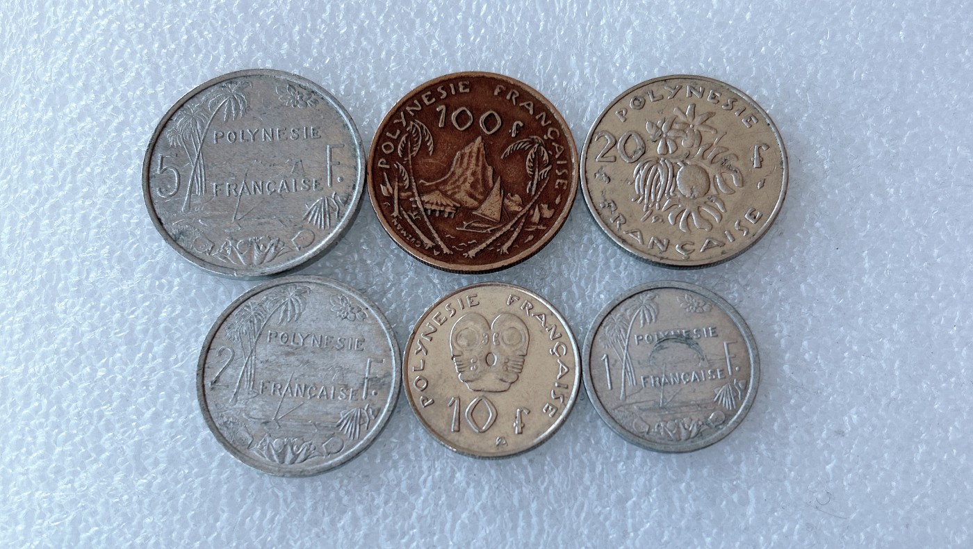 第一海外回流一元起拍收藏 本月最后一期 第61期 法属波利尼西亚6枚套