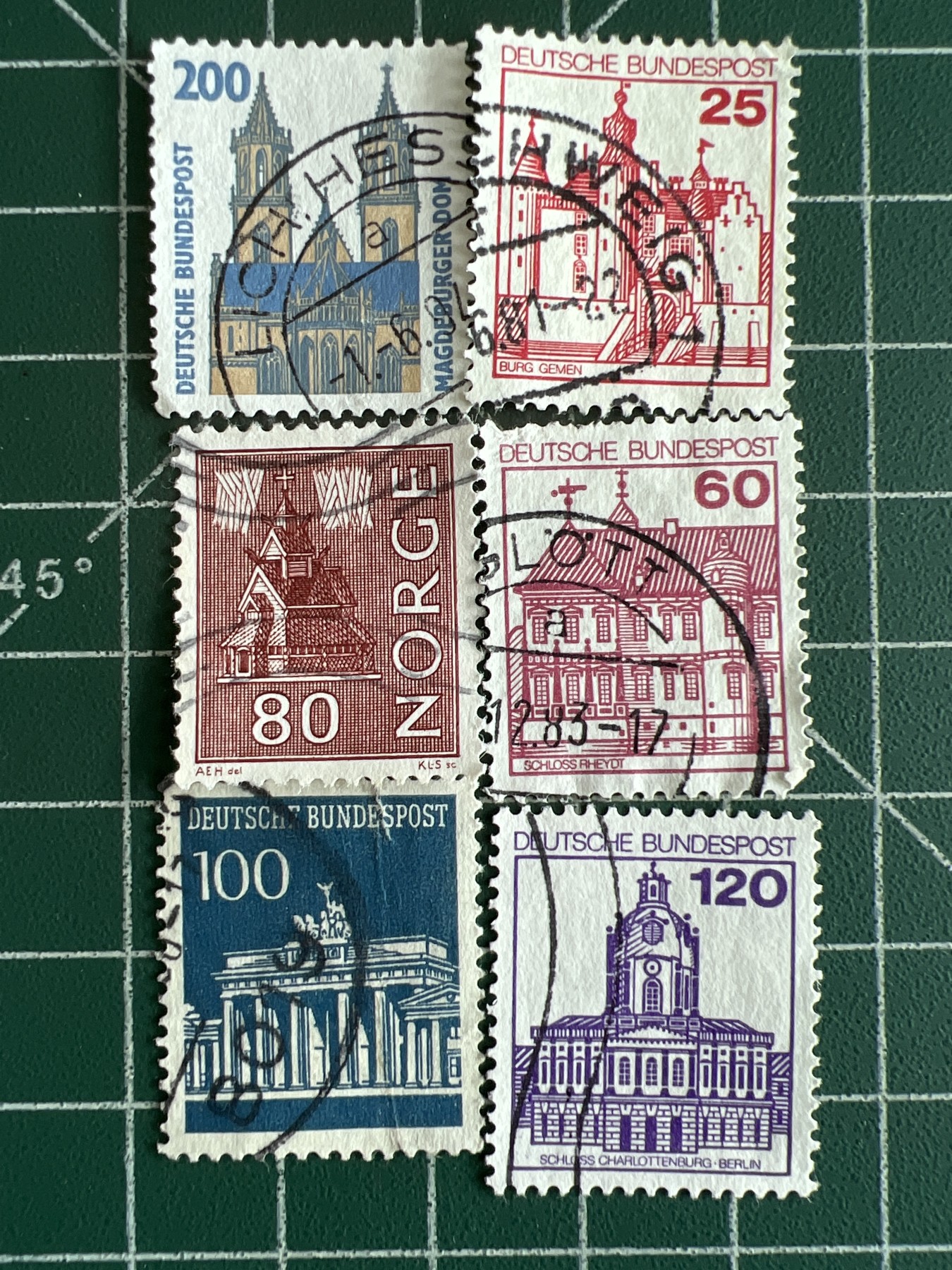 第516期  邮票专场 （无押金，捡漏，全场50包邮，偏远地区除外，接收代拍业务） 建筑邮票