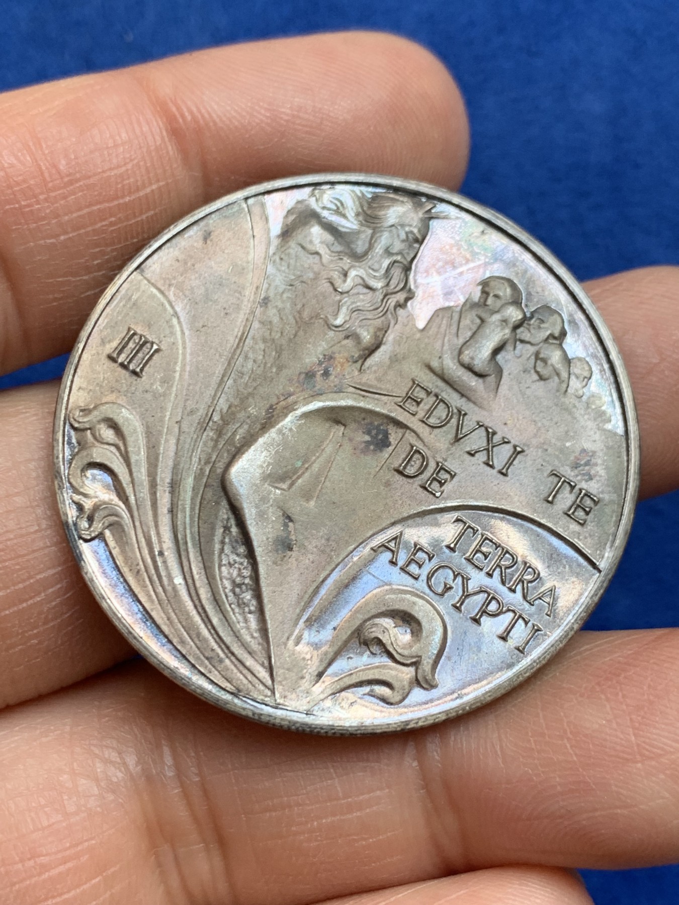 《竞宝斋》第238场-周日，周一，周二，周三 疯狂4连拍 (全场包邮) 西班牙 大银章 23.86克 40.1mm