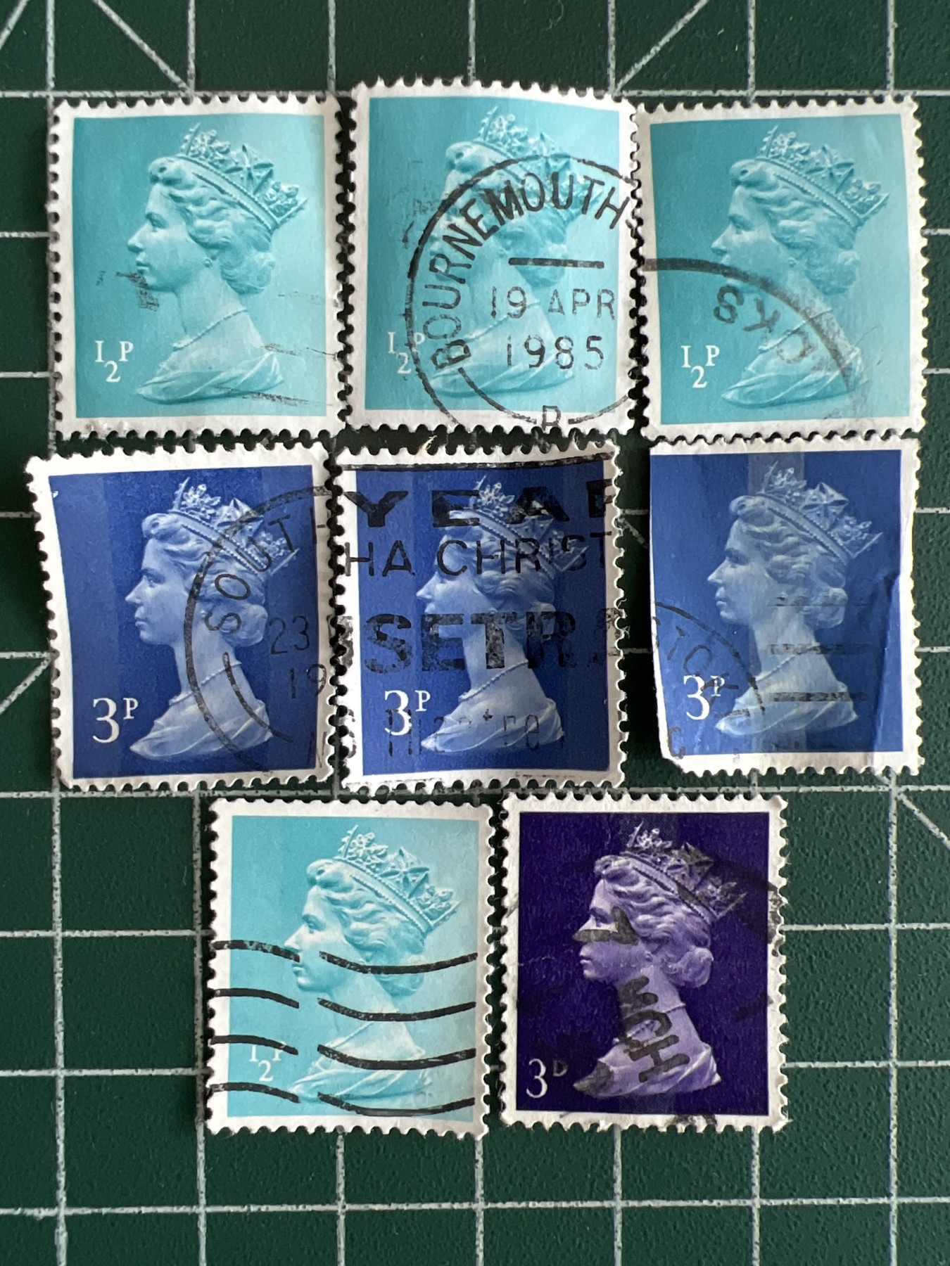 第516期  邮票专场 （无押金，捡漏，全场50包邮，偏远地区除外，接收代拍业务） 女王邮票