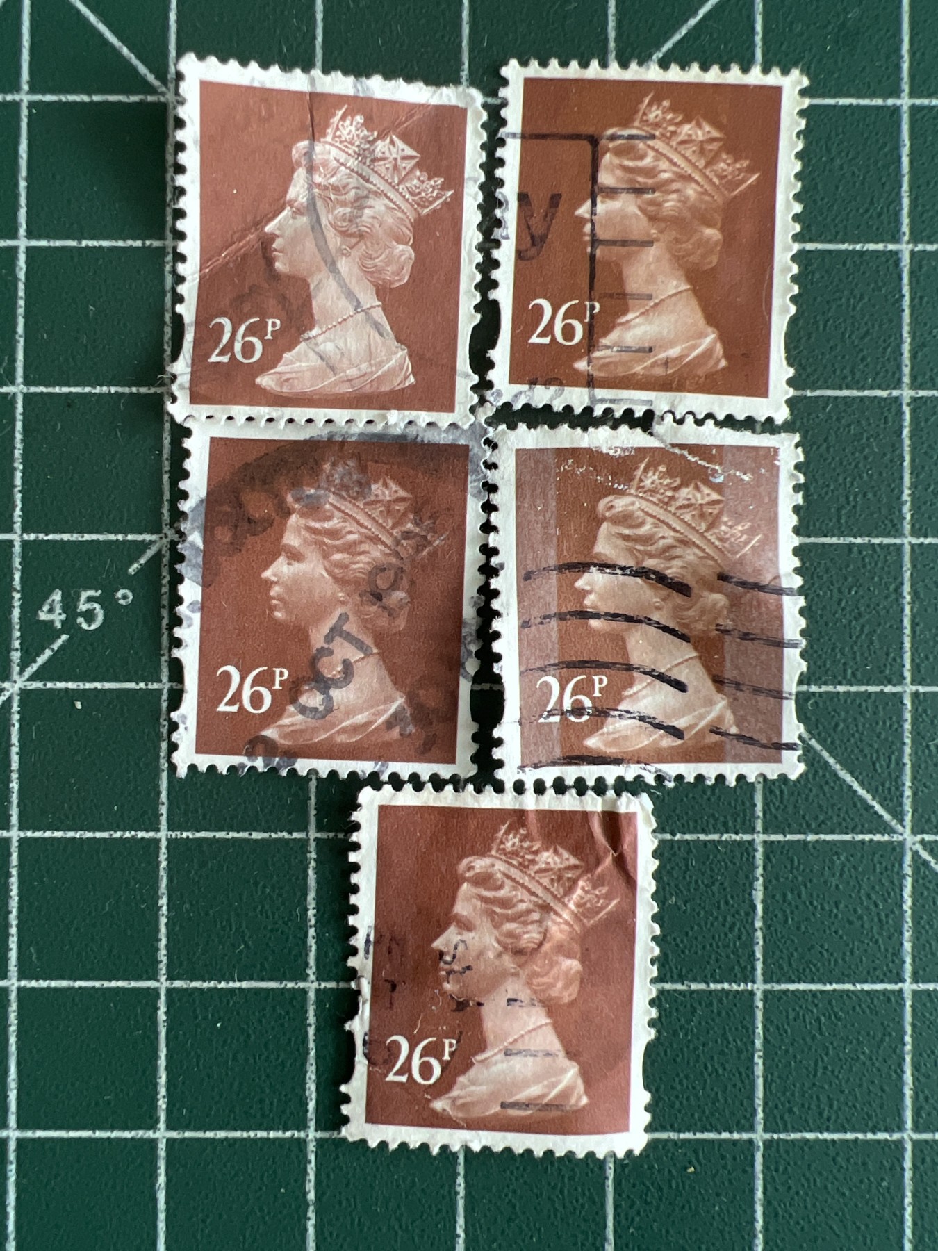 第516期  邮票专场 （无押金，捡漏，全场50包邮，偏远地区除外，接收代拍业务） 女王邮票