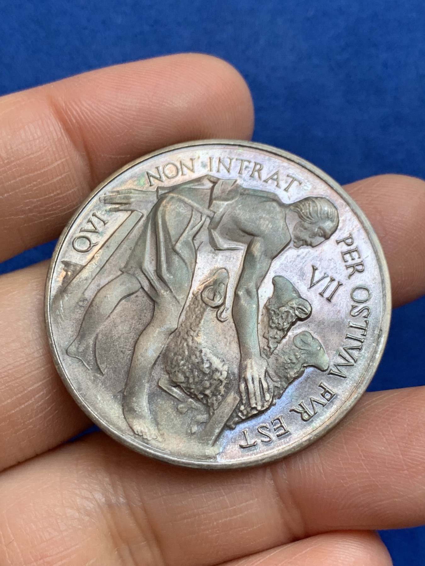 《竞宝斋》第238场-周日，周一，周二，周三 疯狂4连拍 (全场包邮) 西班牙 大银章 24.42克 40mm