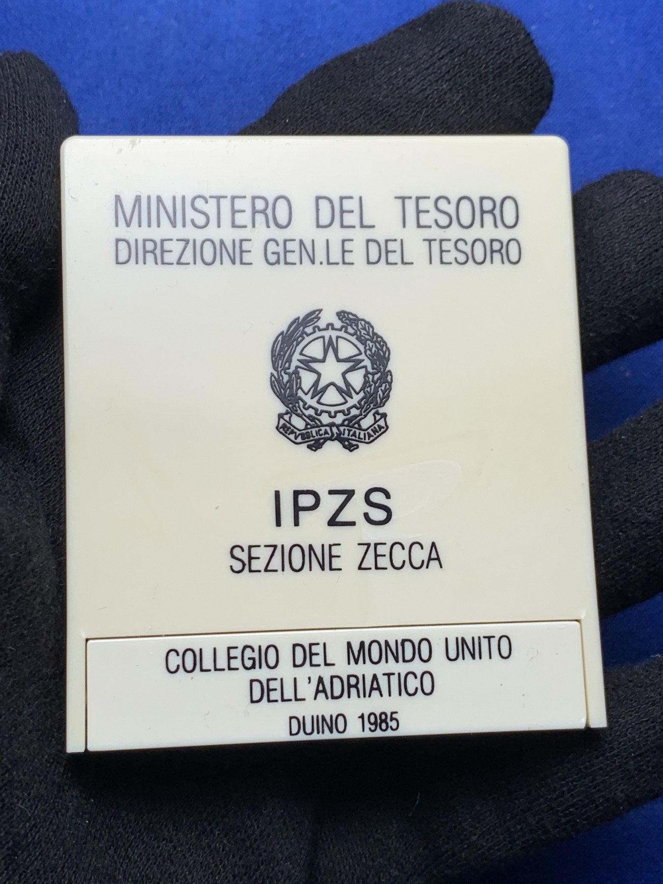 《竞宝斋》第238场-周日，周一，周二，周三 疯狂4连拍 (全场包邮) 意大利 1985年 双地球 500里拉 银币