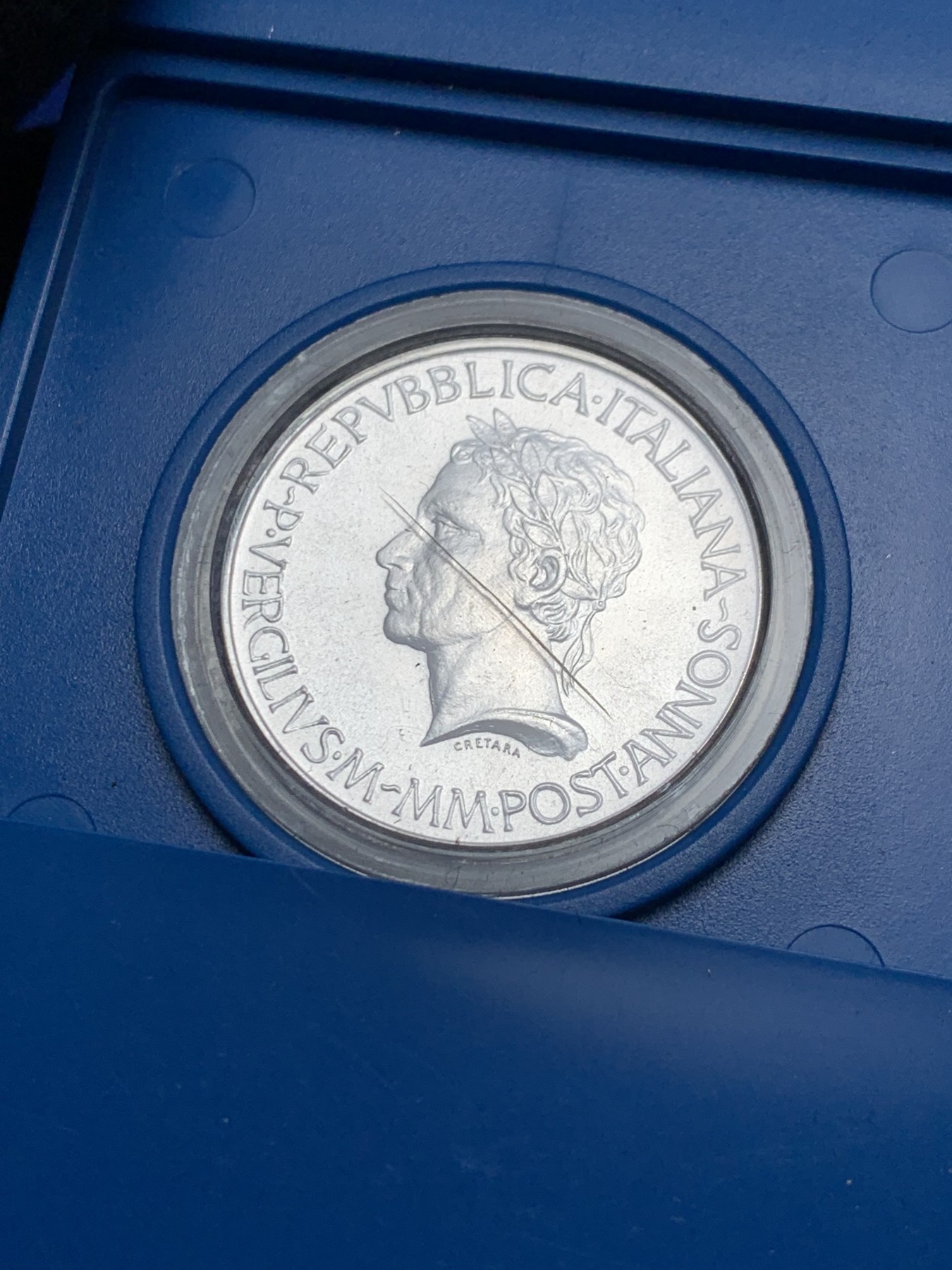 《竞宝斋》第238场-周日，周一，周二，周三 疯狂4连拍 (全场包邮) 意大利 1981年 牛马 500里拉 银币