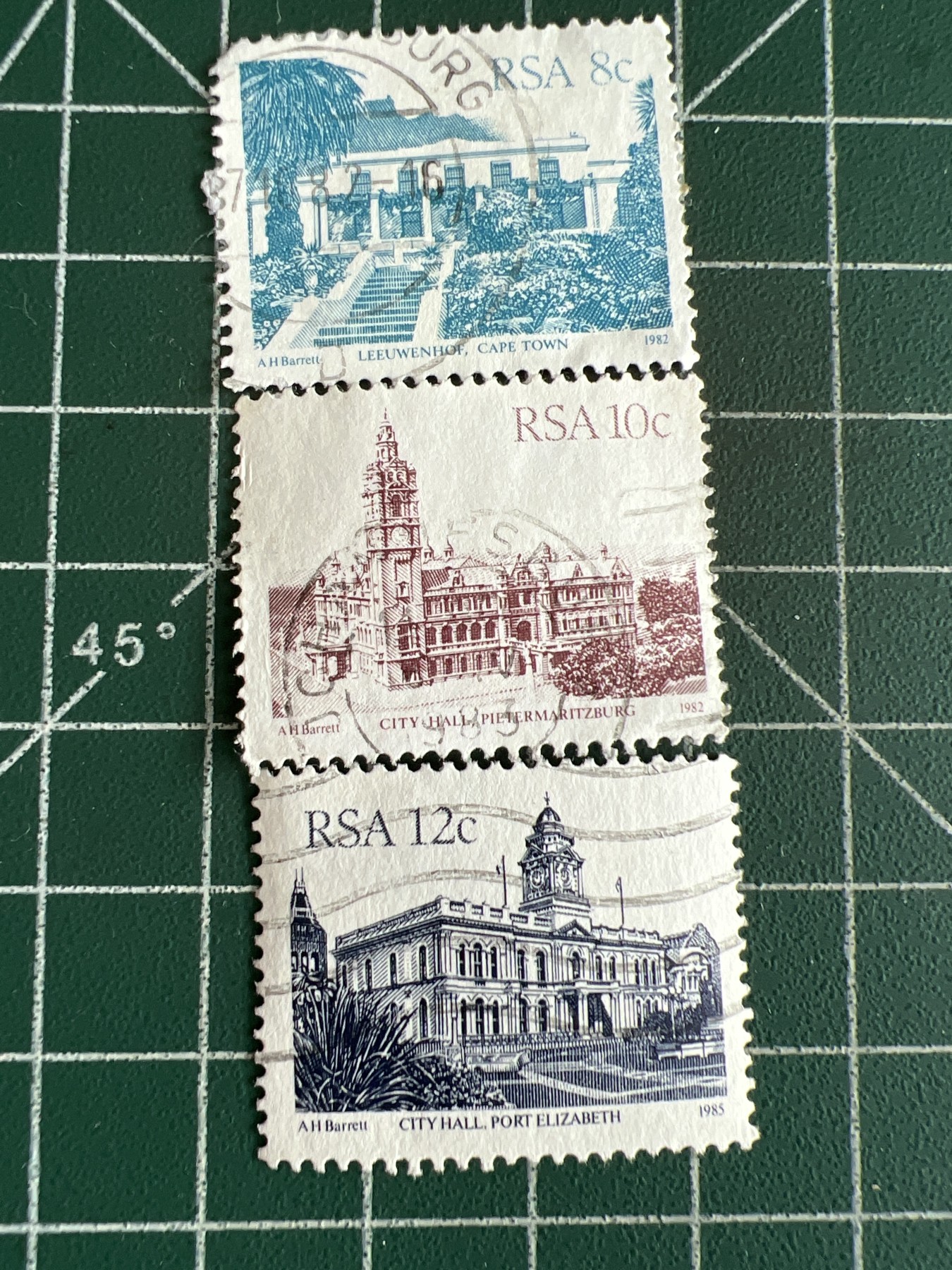 第516期  邮票专场 （无押金，捡漏，全场50包邮，偏远地区除外，接收代拍业务） 南非建筑邮票