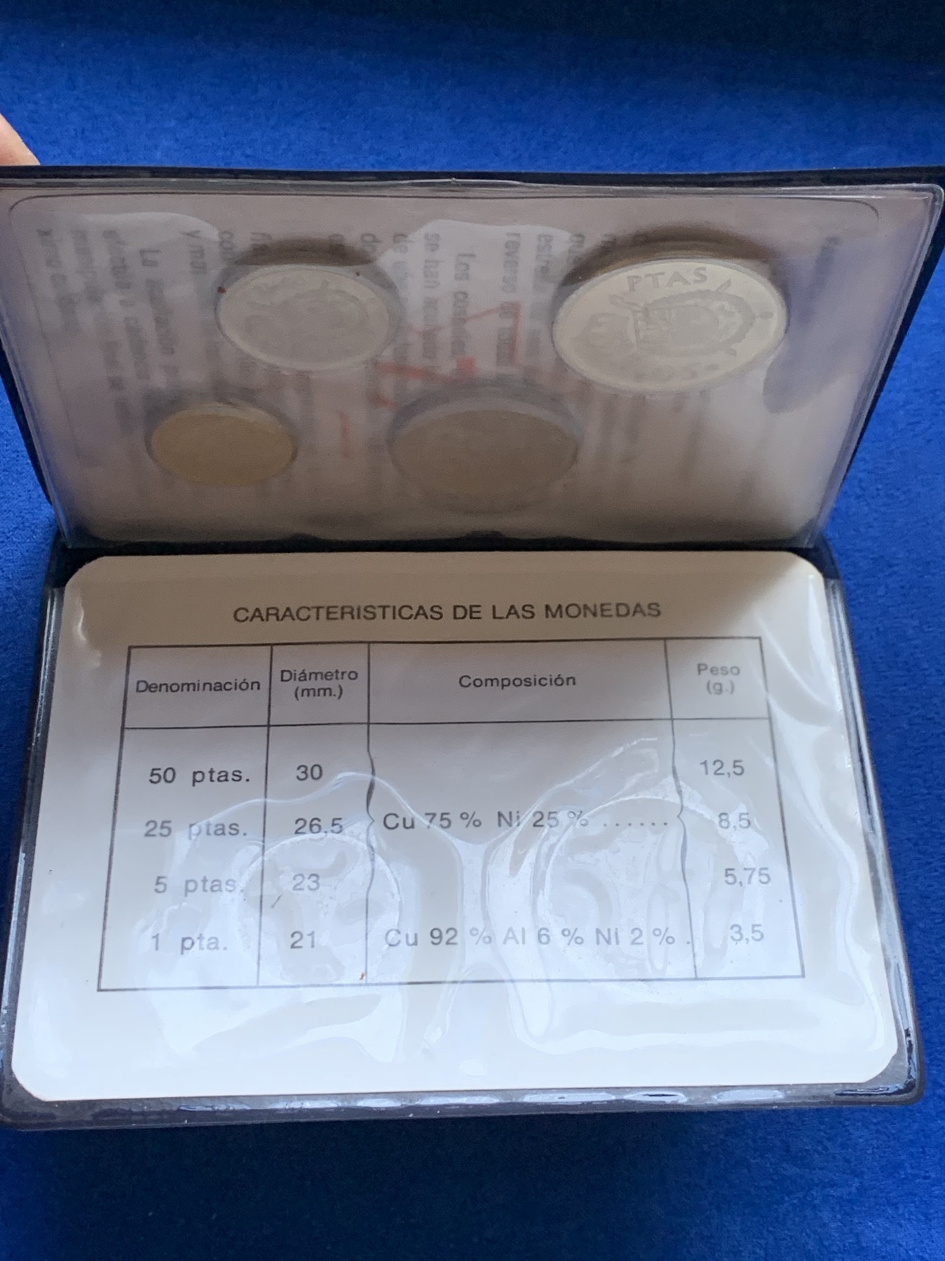 《竞宝斋》第238场-周日，周一，周二，周三 疯狂4连拍 (全场包邮) 册子装 西班牙 1979年胡安卡洛斯一世 4枚套币 造币厂封装