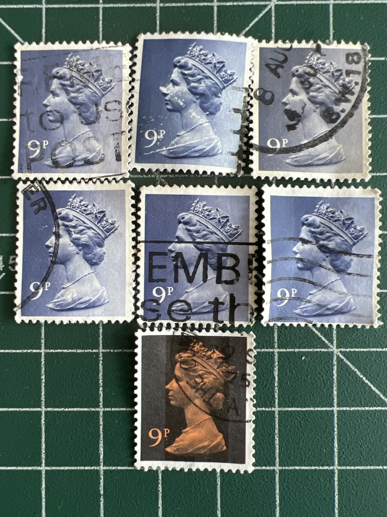 第516期  邮票专场 （无押金，捡漏，全场50包邮，偏远地区除外，接收代拍业务） 女王邮票