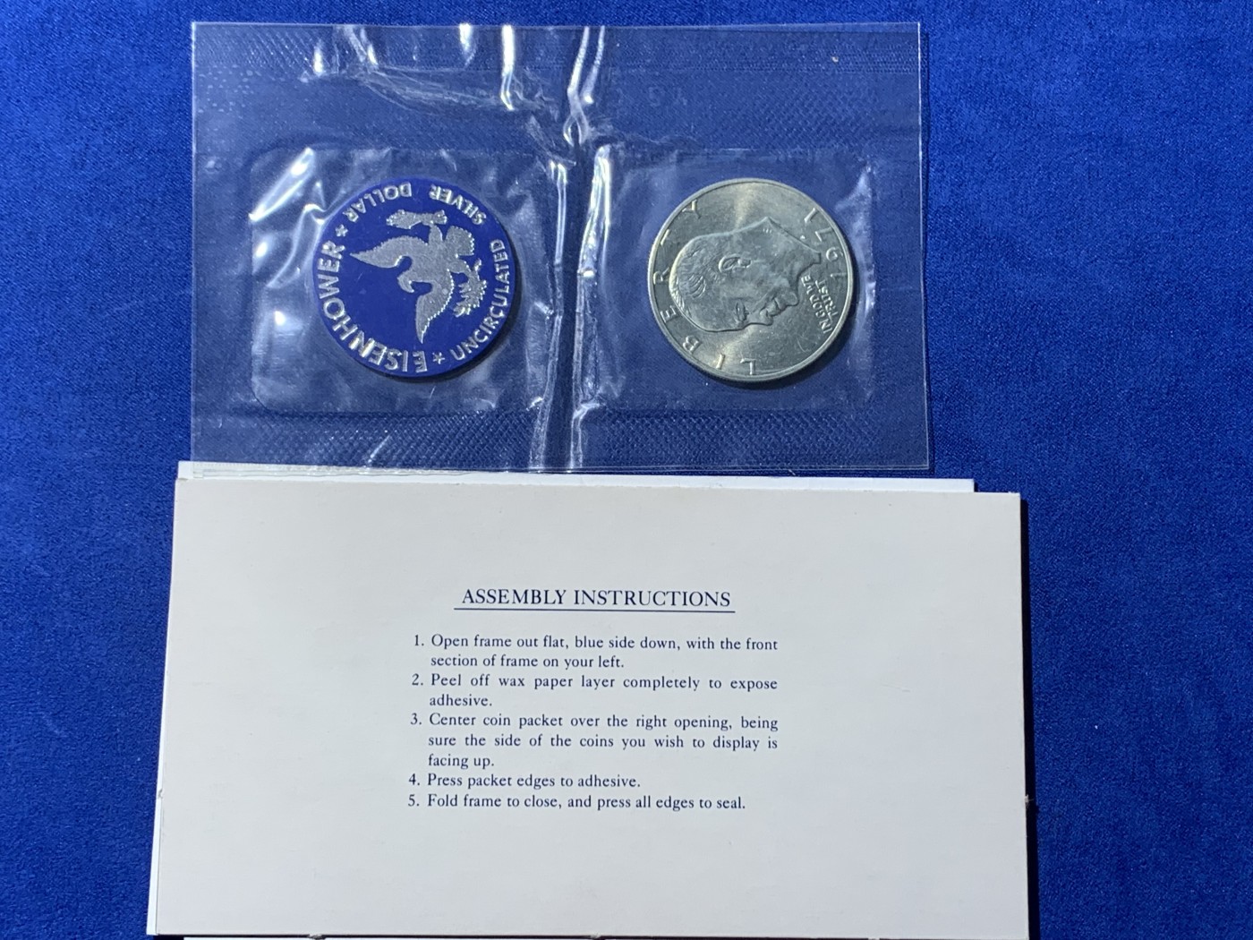 《竞宝斋》第238场-周日，周一，周二，周三 疯狂4连拍 (全场包邮) 美国1971-S 艾森豪威尔 1元美国银币 封装