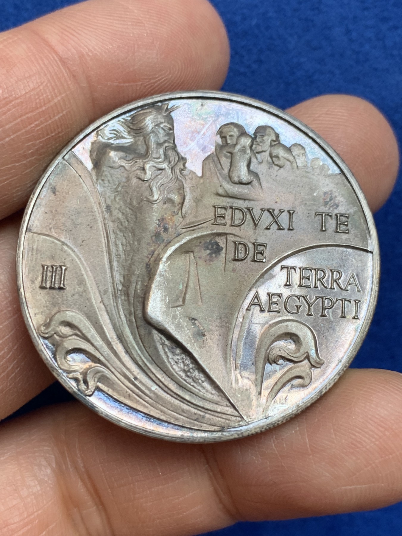 《竞宝斋》第238场-周日，周一，周二，周三 疯狂4连拍 (全场包邮) 西班牙 大银章 23.86克 40.1mm