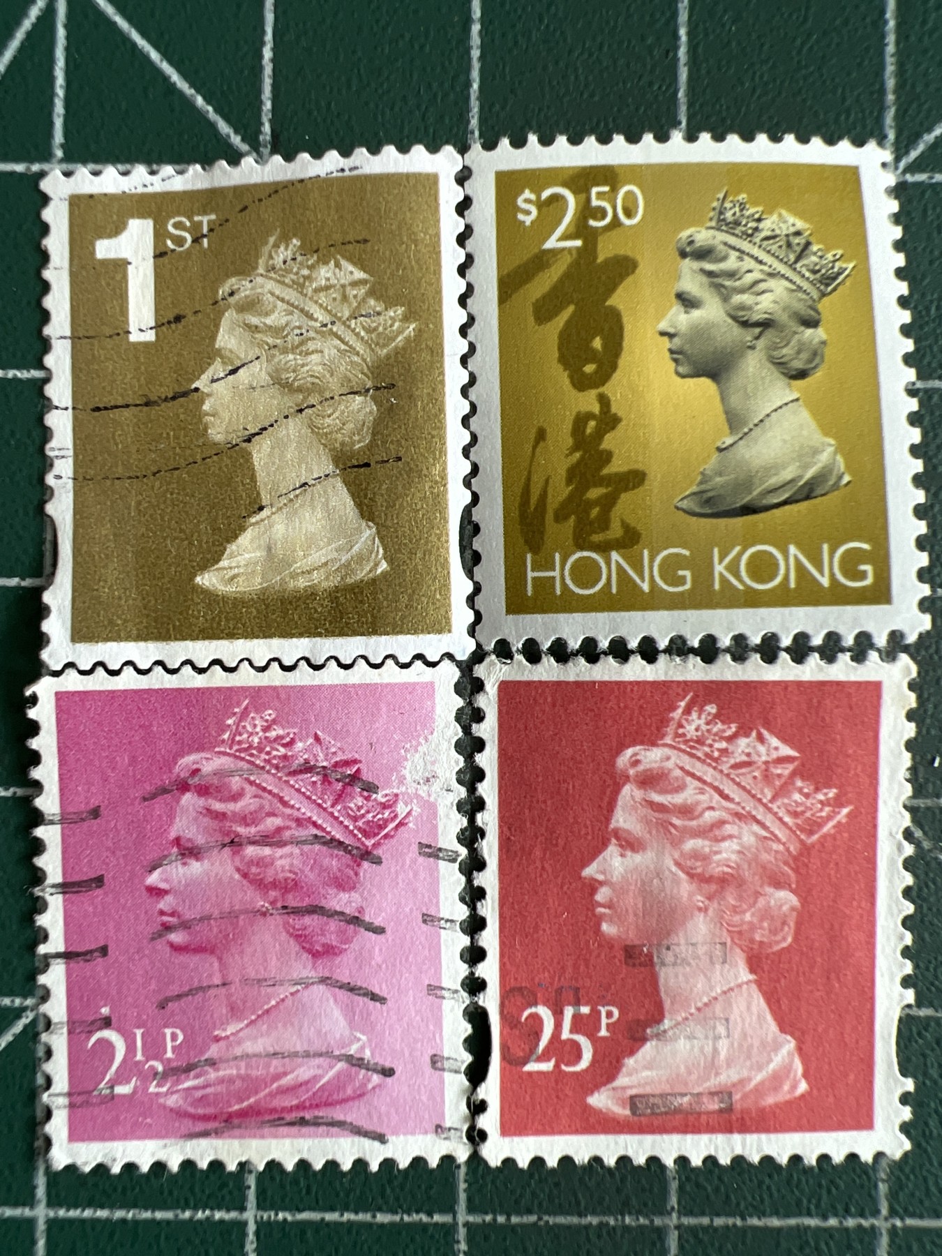 第516期  邮票专场 （无押金，捡漏，全场50包邮，偏远地区除外，接收代拍业务） 香港女王邮票