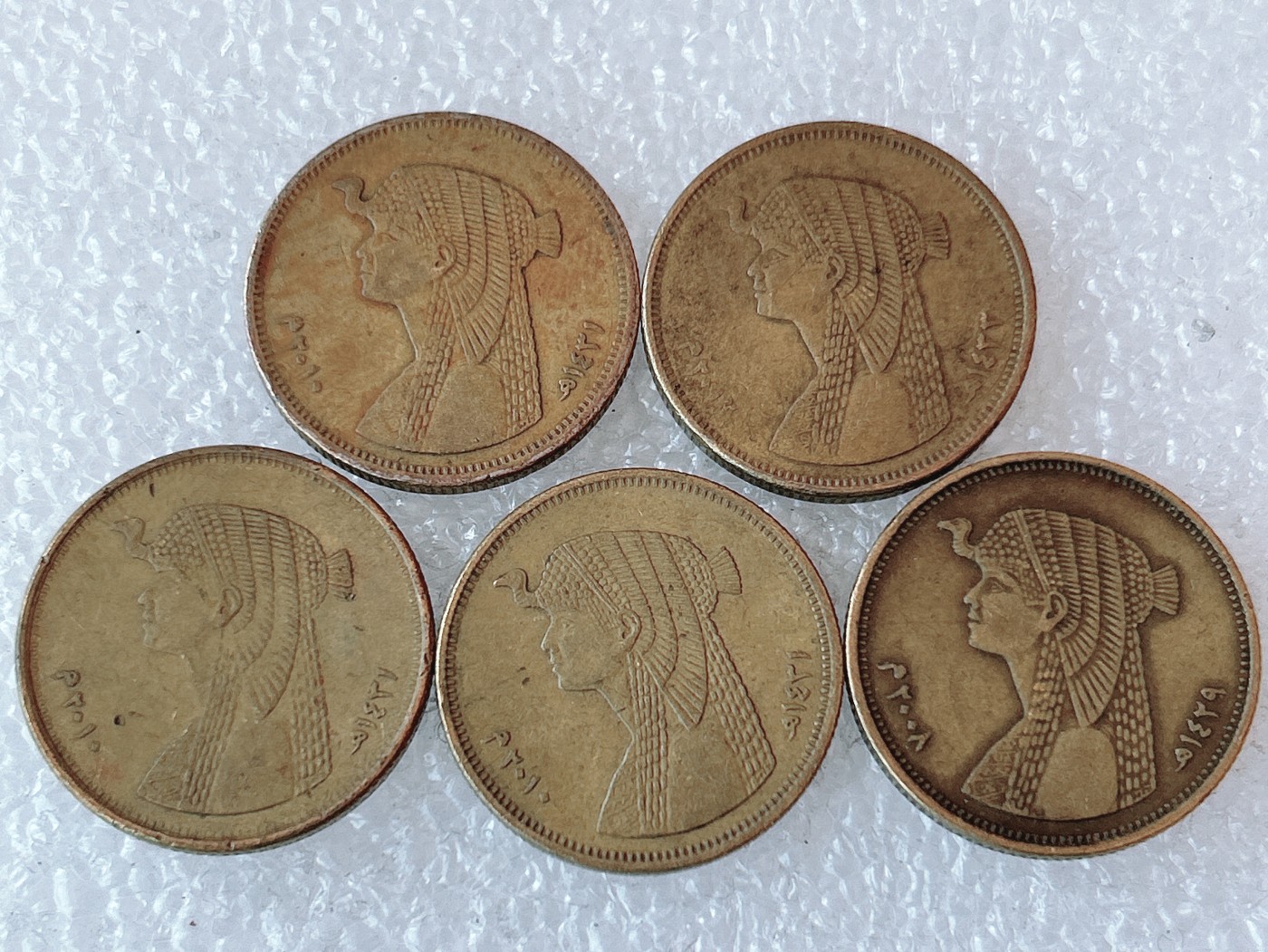 第一海外回流一元起拍收藏 本月最后一期 第61期 埃及艳后 埃及50皮阿斯特