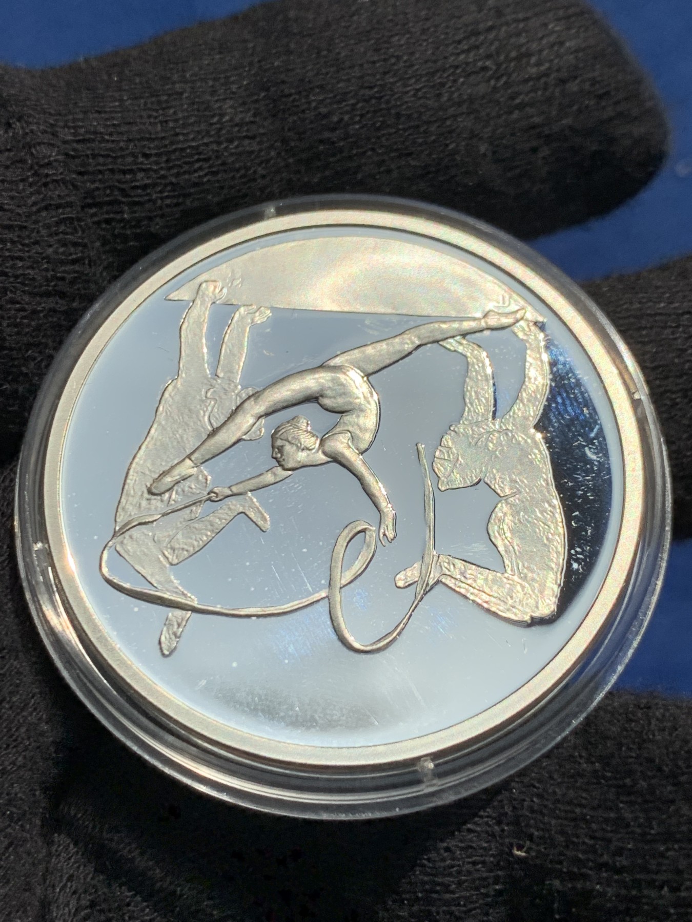 《竞宝斋》第238场-周日，周一，周二，周三 疯狂4连拍 (全场包邮) 希腊 2004 奥运大银币 34克 925银 