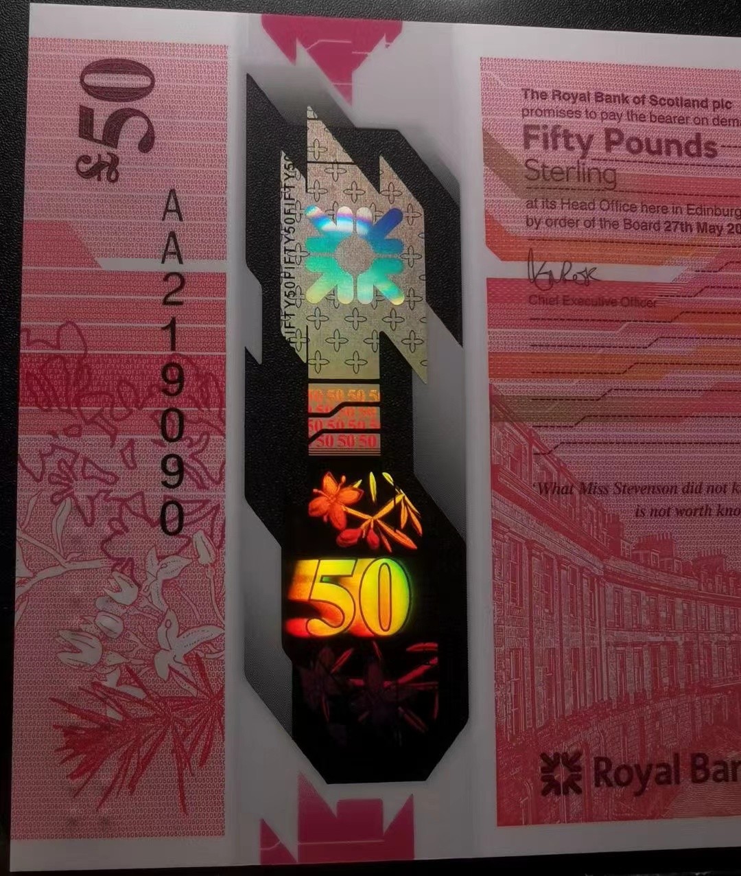 《外钞收藏家》第三百三十四期（连拍第一场） 苏格兰🏴󠁧󠁢󠁳󠁣󠁴󠁿50镑AA首发冠🈚️3457靓号 PMG67