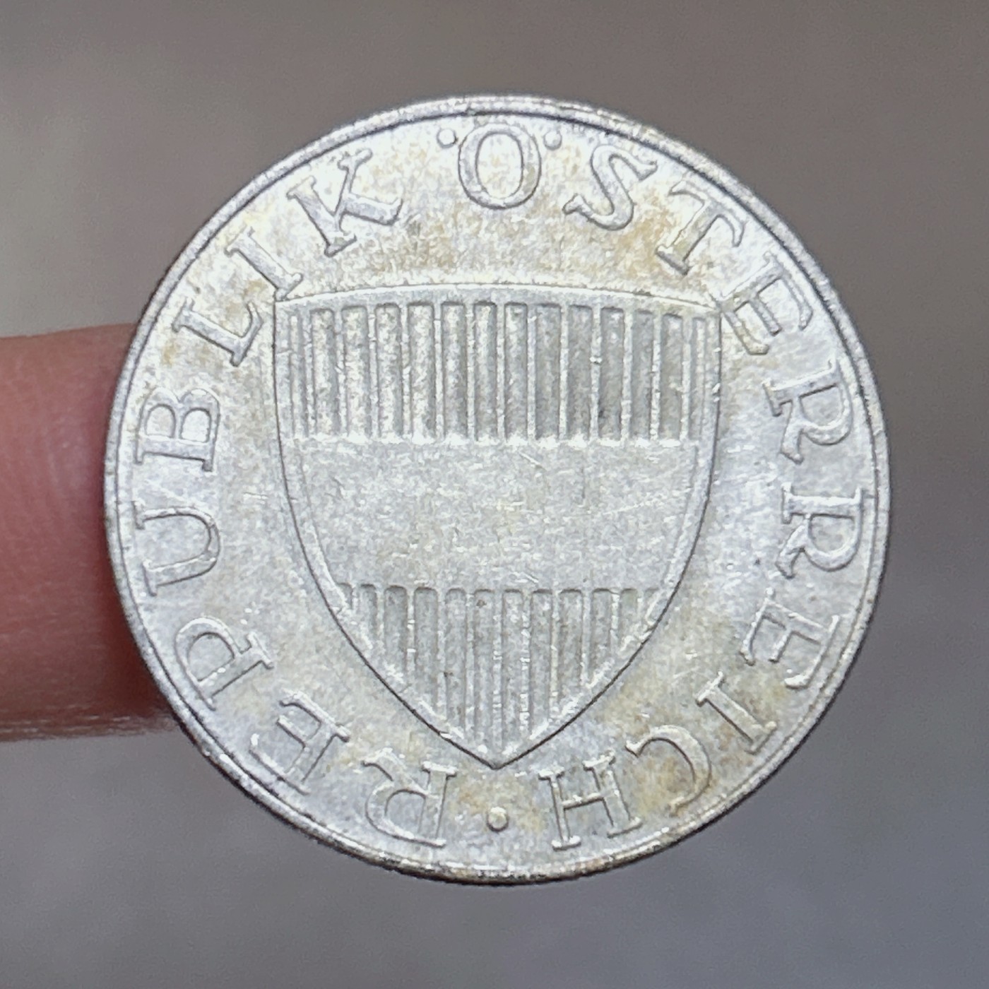 第一海外回流一元起拍收藏 本月最后一期 第61期 1968年奥地利10先令瓦豪女士银币 重7.5g