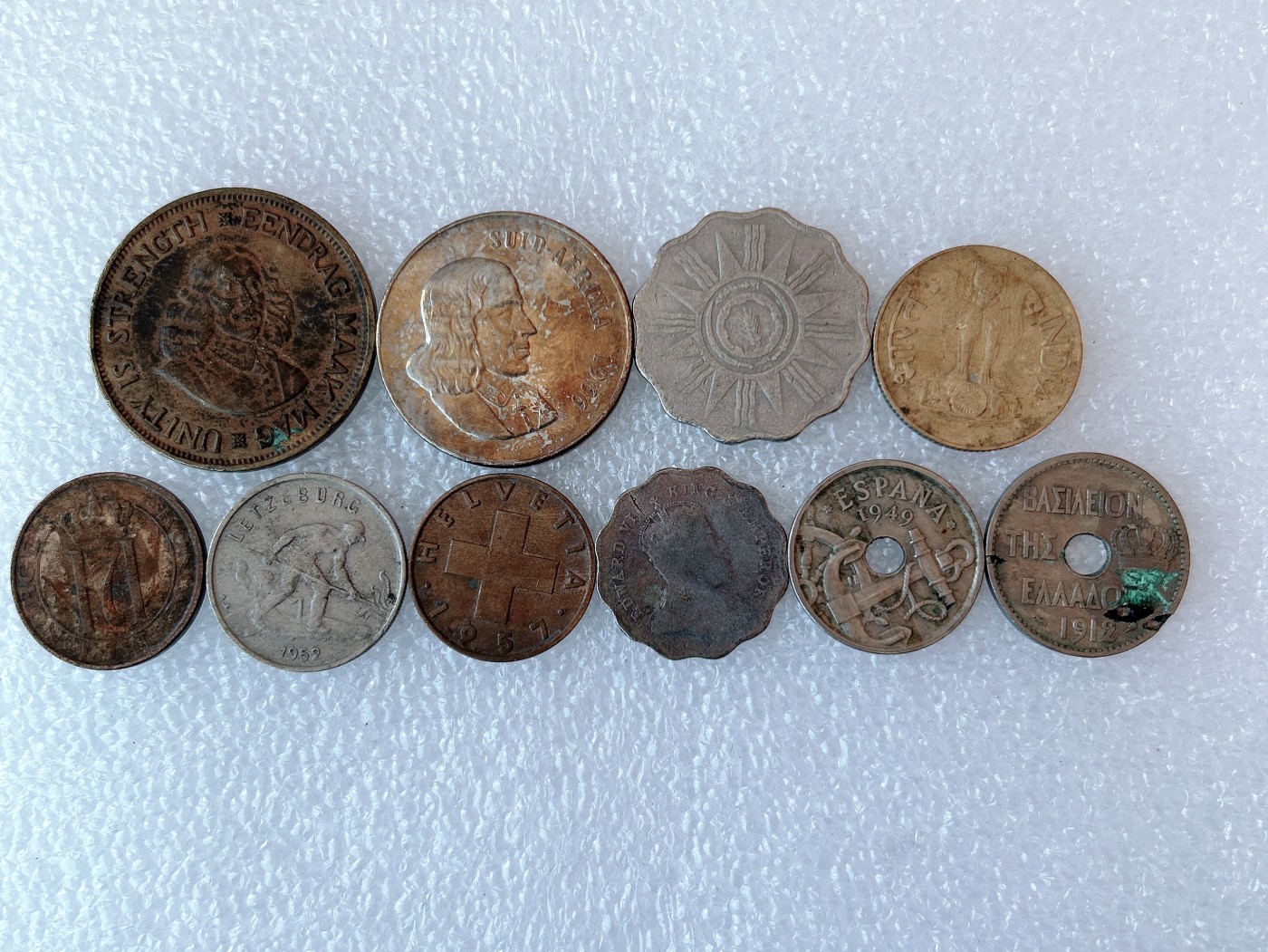 第一海外回流一元起拍收藏 散币场 第60期 散币一组10枚