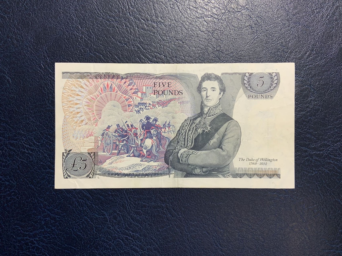 收藏联盟Quantum Auction 第320期拍卖  英国1981-88年5镑 品相如图 威灵顿公爵