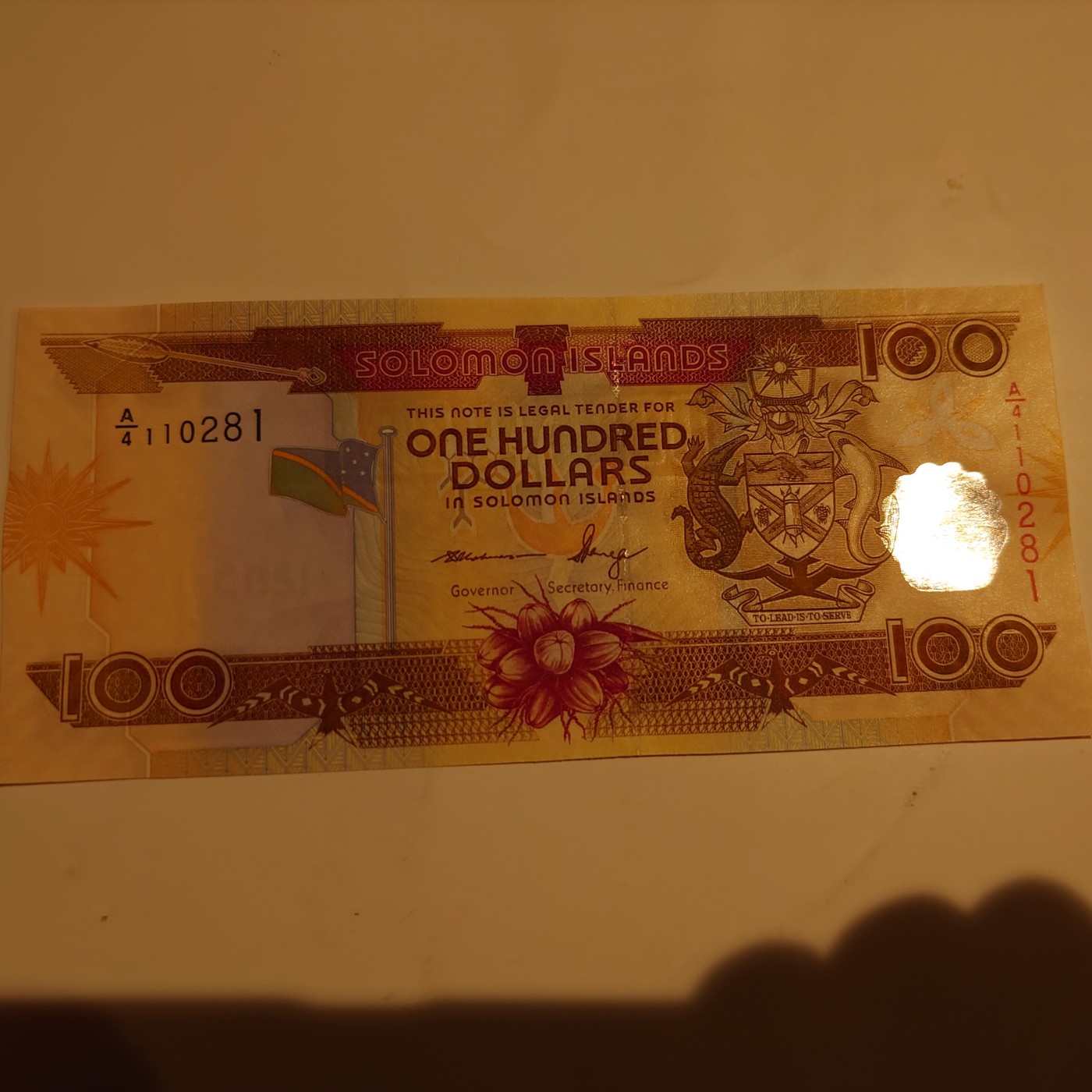 【世界钱币】精选微拍第90期暨2024年第一期 混合场 2008年所罗门群岛100 A4冠全新绝品无47尾号281