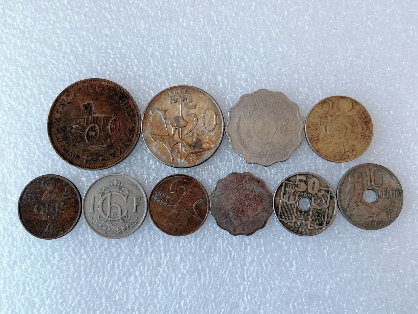 第一海外回流一元起拍收藏 散币场 第60期 散币一组10枚