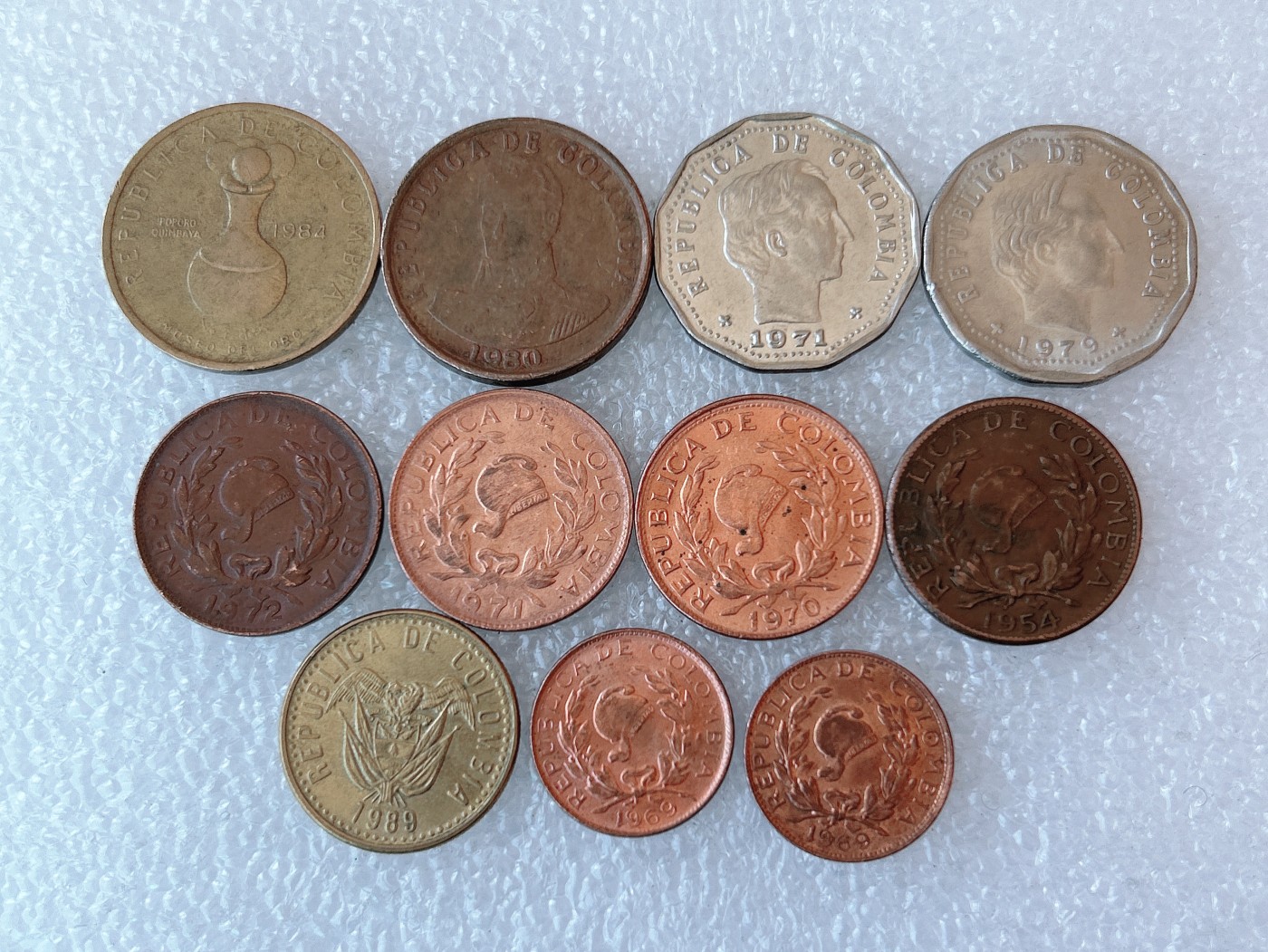 第一海外回流一元起拍收藏 散币场 第60期 哥伦比亚