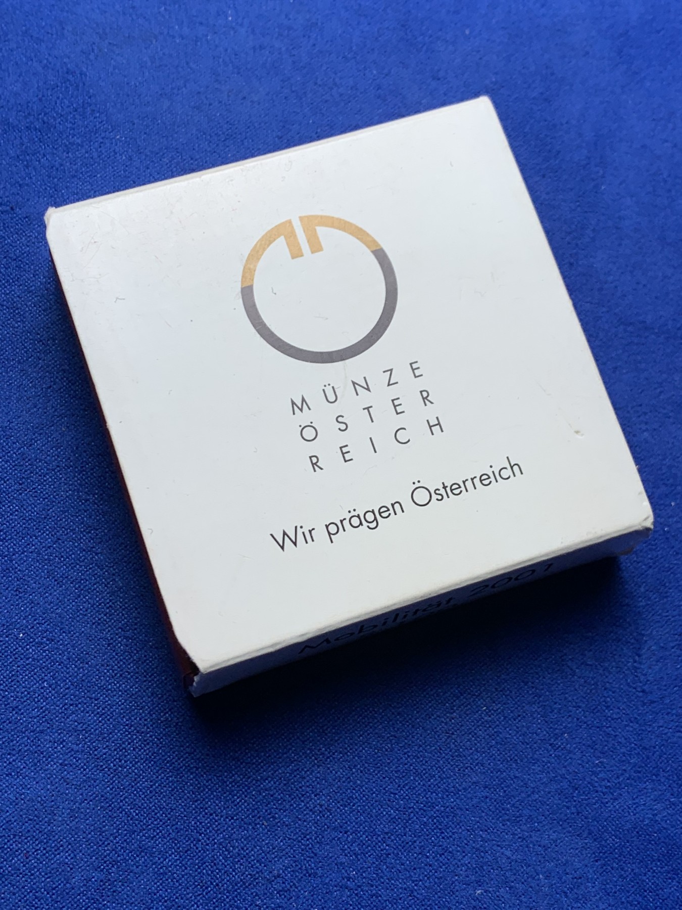 《竞宝斋》第238场-周日，周一，周二，周三 疯狂4连拍 (全场包邮) 奥地利 2001 银钛双金属 100先令 银币 少见品种