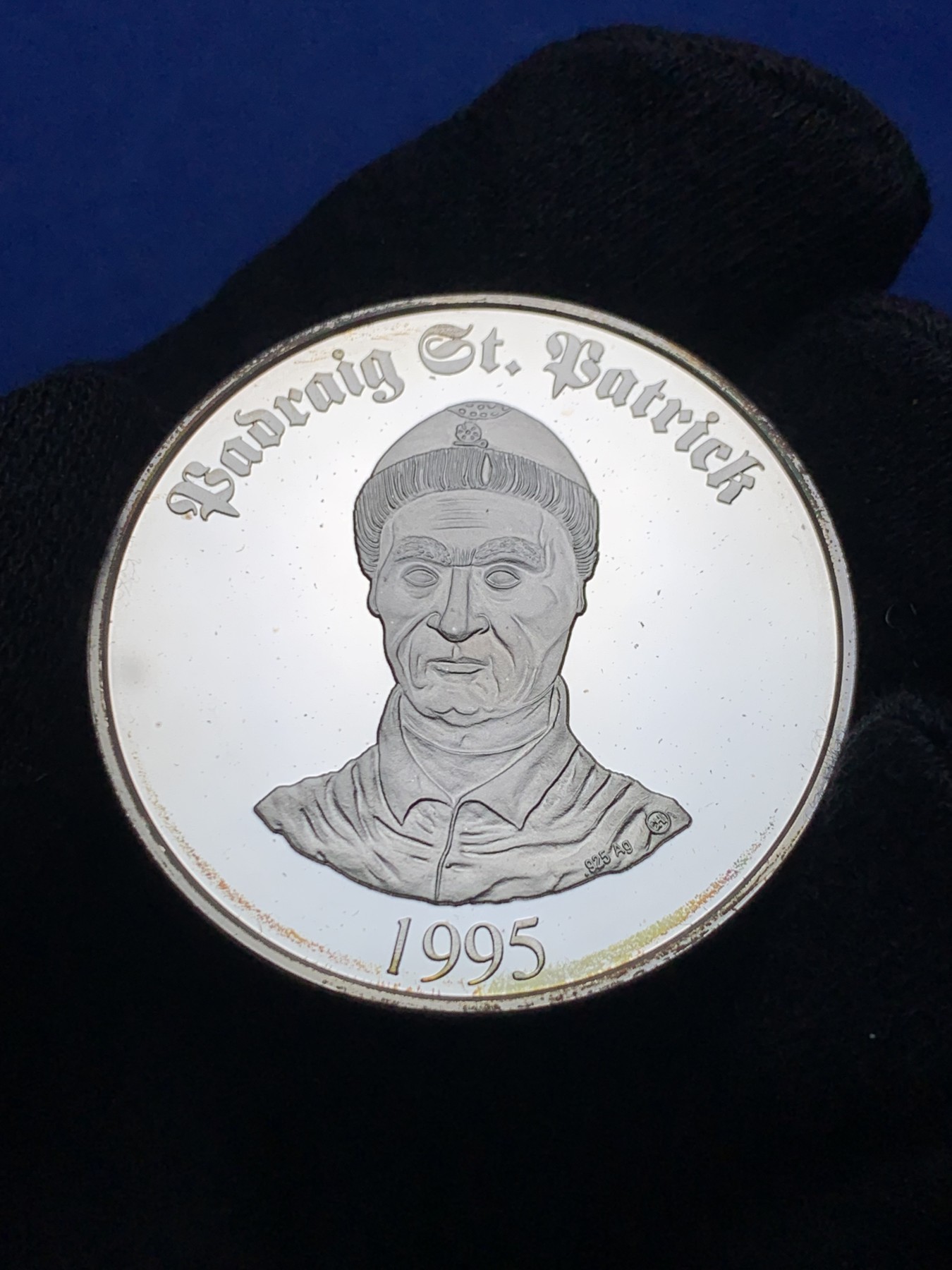 《竞宝斋》第238场-周日，周一，周二，周三 疯狂4连拍 (全场包邮) 爱尔兰 1995 20欧元 银币 25克 925银